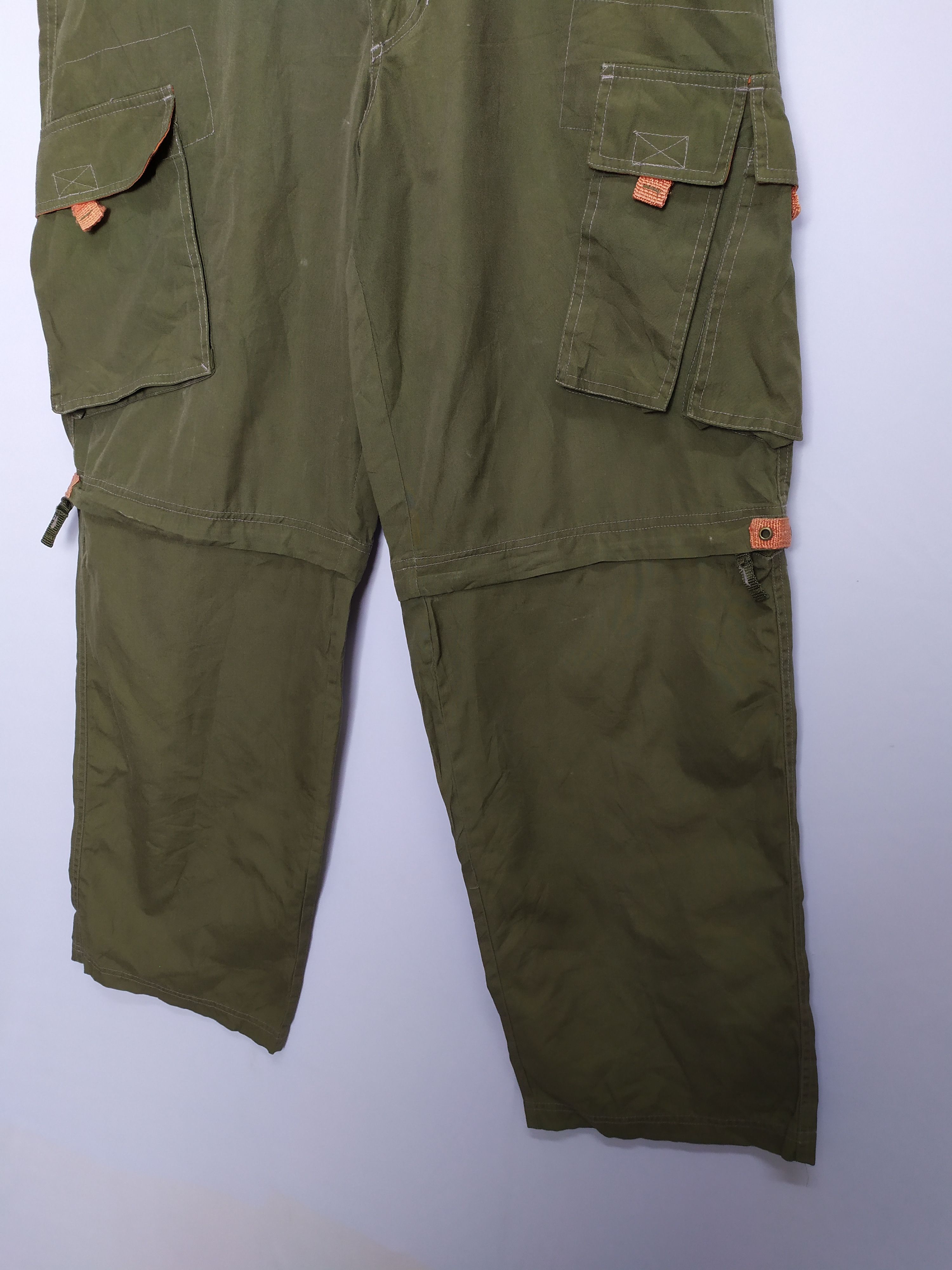 Japanese Brand BODY WAVE CARGO PANTS MULTIPOCKET TACTICAL Size US 34 / EU 50 - 4 Thumbnail