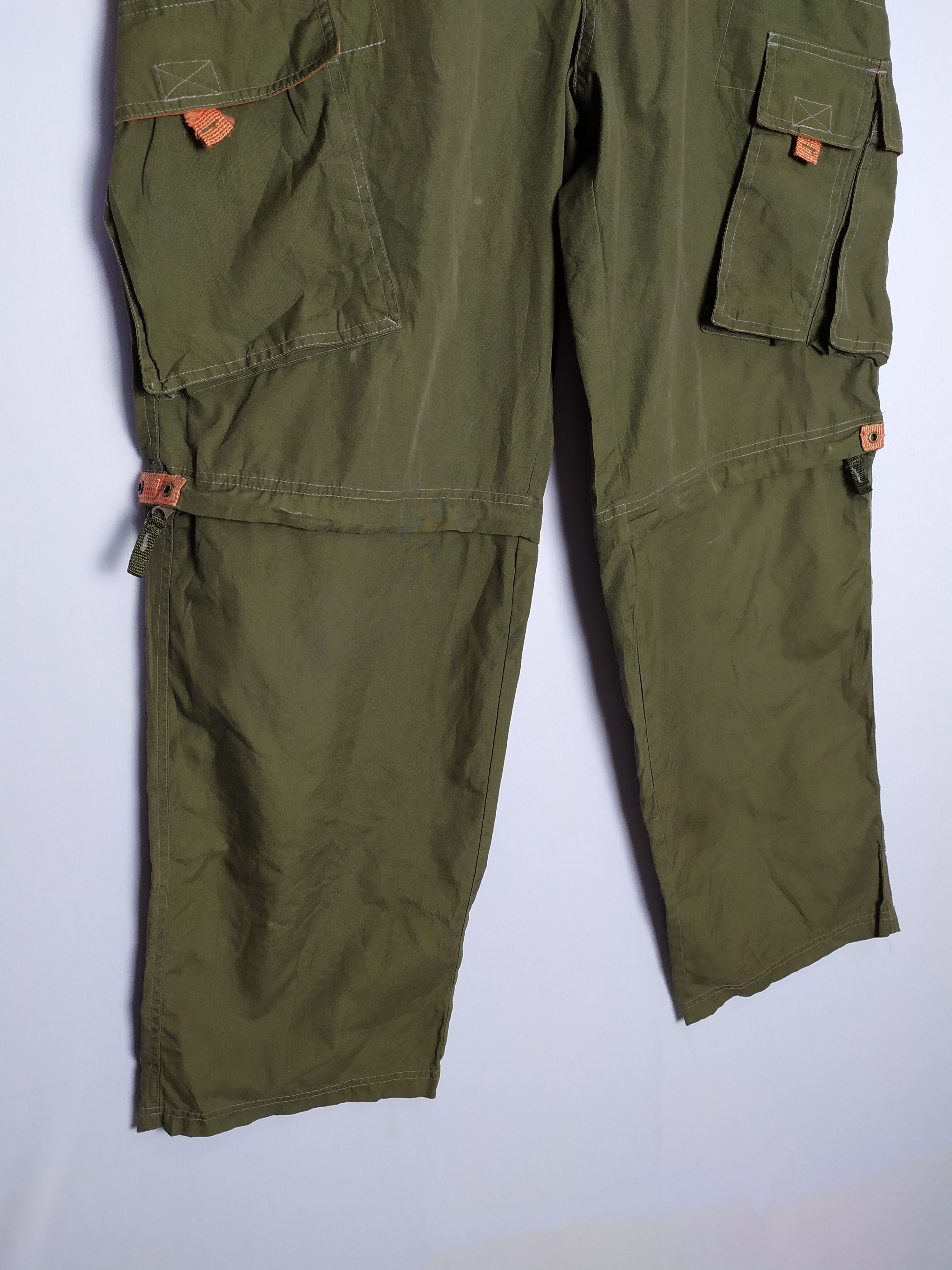 Japanese Brand BODY WAVE CARGO PANTS MULTIPOCKET TACTICAL Size US 34 / EU 50 - 5 Thumbnail