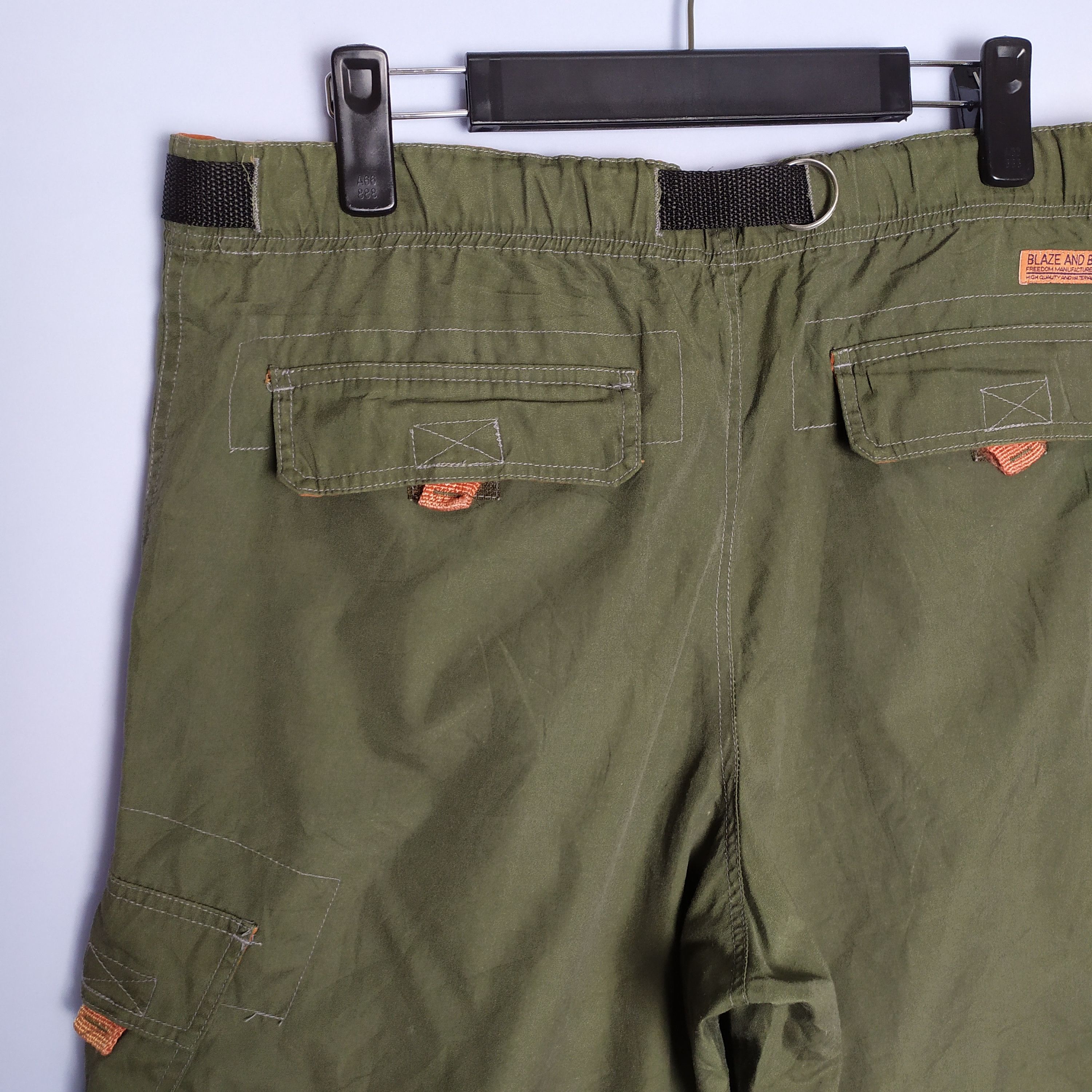 Japanese Brand BODY WAVE CARGO PANTS MULTIPOCKET TACTICAL Size US 34 / EU 50 - 17 Thumbnail