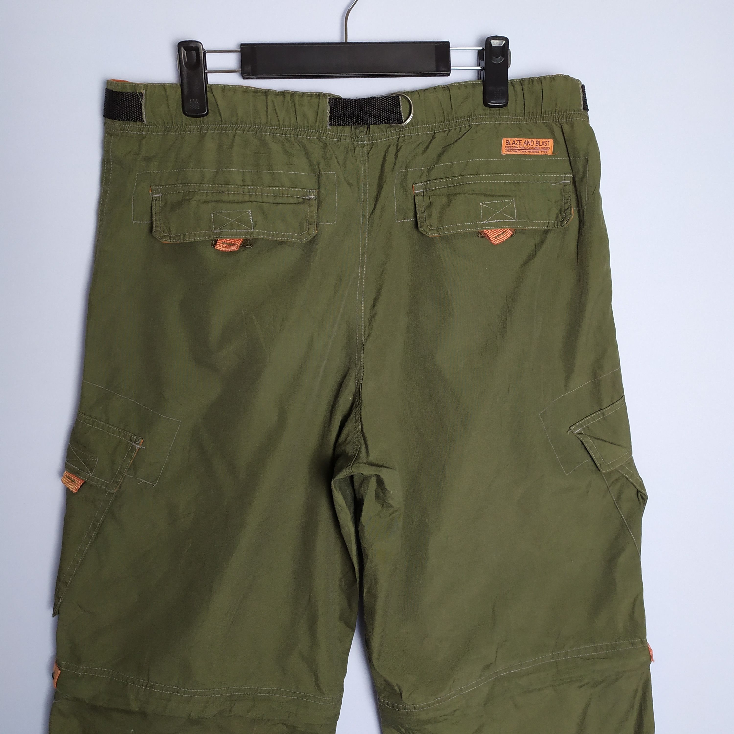 Japanese Brand BODY WAVE CARGO PANTS MULTIPOCKET TACTICAL Size US 34 / EU 50 - 14 Thumbnail