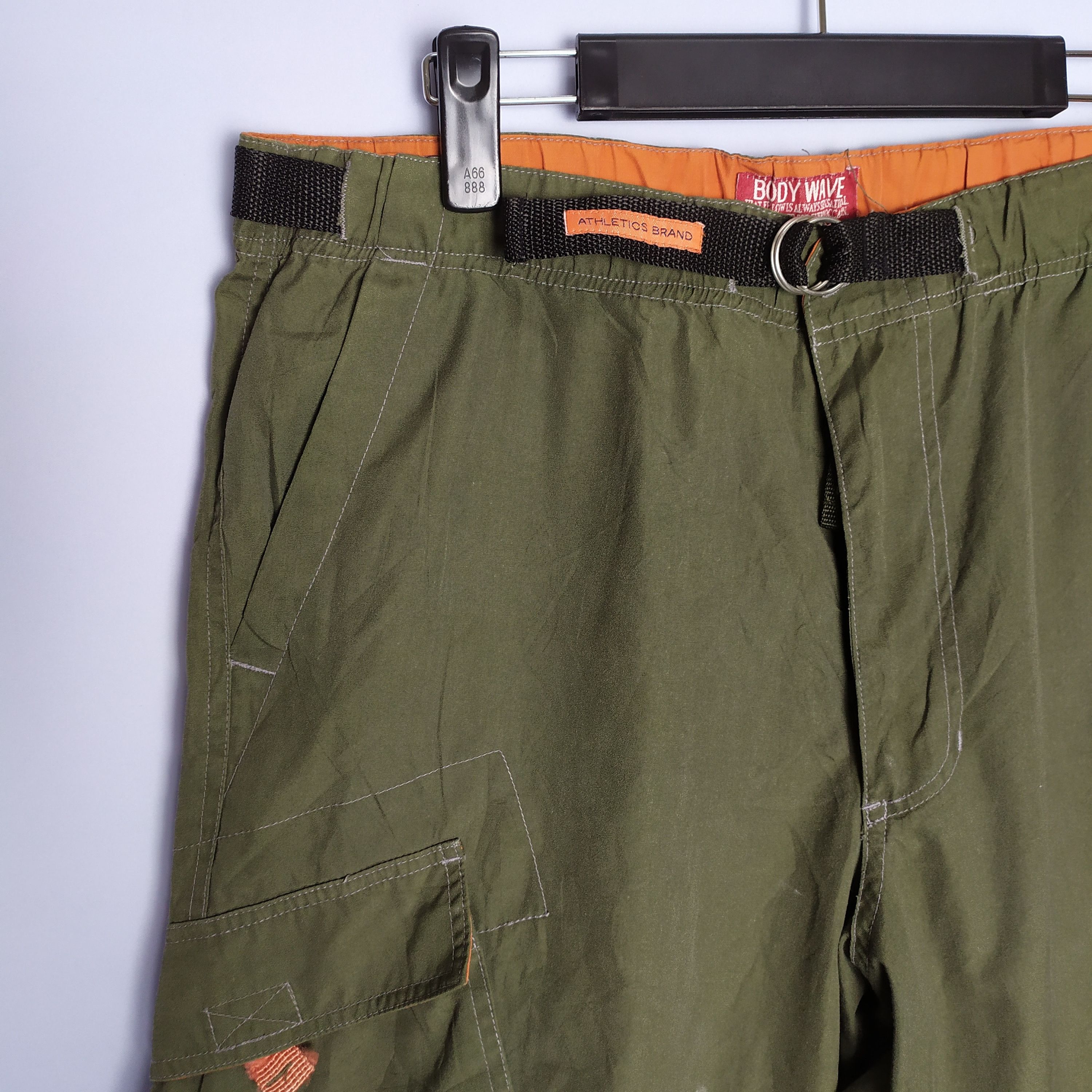 Japanese Brand BODY WAVE CARGO PANTS MULTIPOCKET TACTICAL Size US 34 / EU 50 - 7 Thumbnail