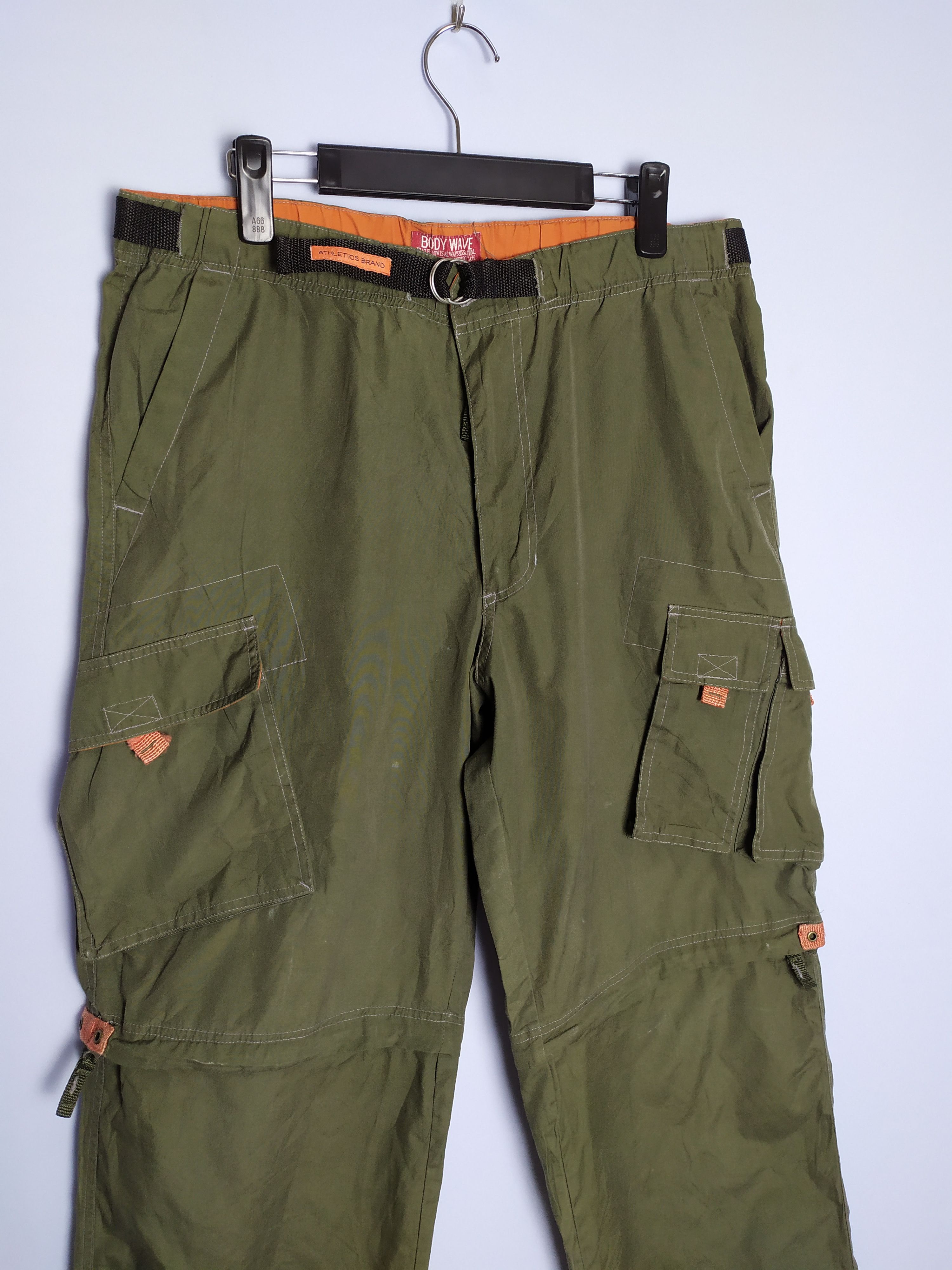 Japanese Brand BODY WAVE CARGO PANTS MULTIPOCKET TACTICAL Size US 34 / EU 50 - 3 Thumbnail