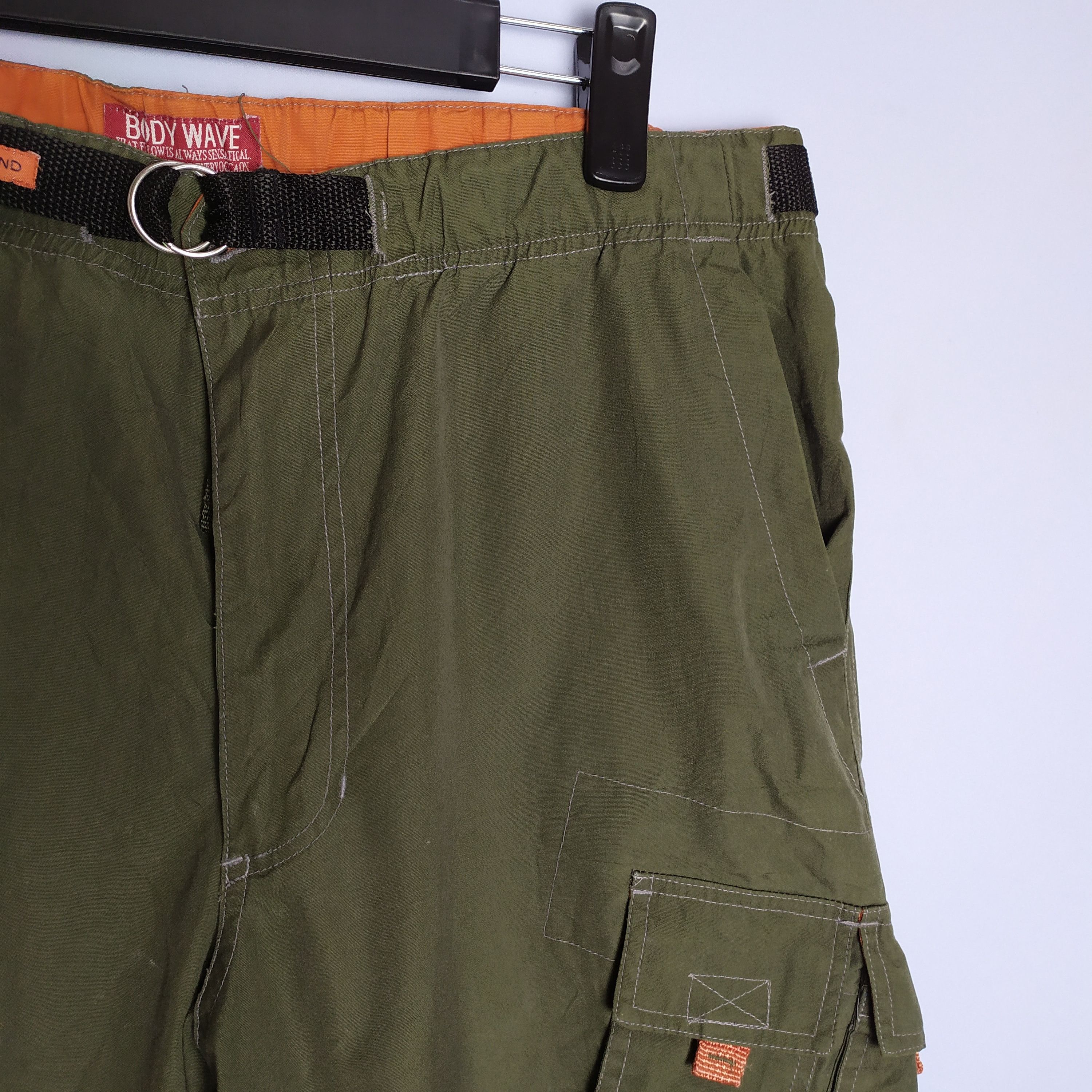 Japanese Brand BODY WAVE CARGO PANTS MULTIPOCKET TACTICAL Size US 34 / EU 50 - 6 Thumbnail