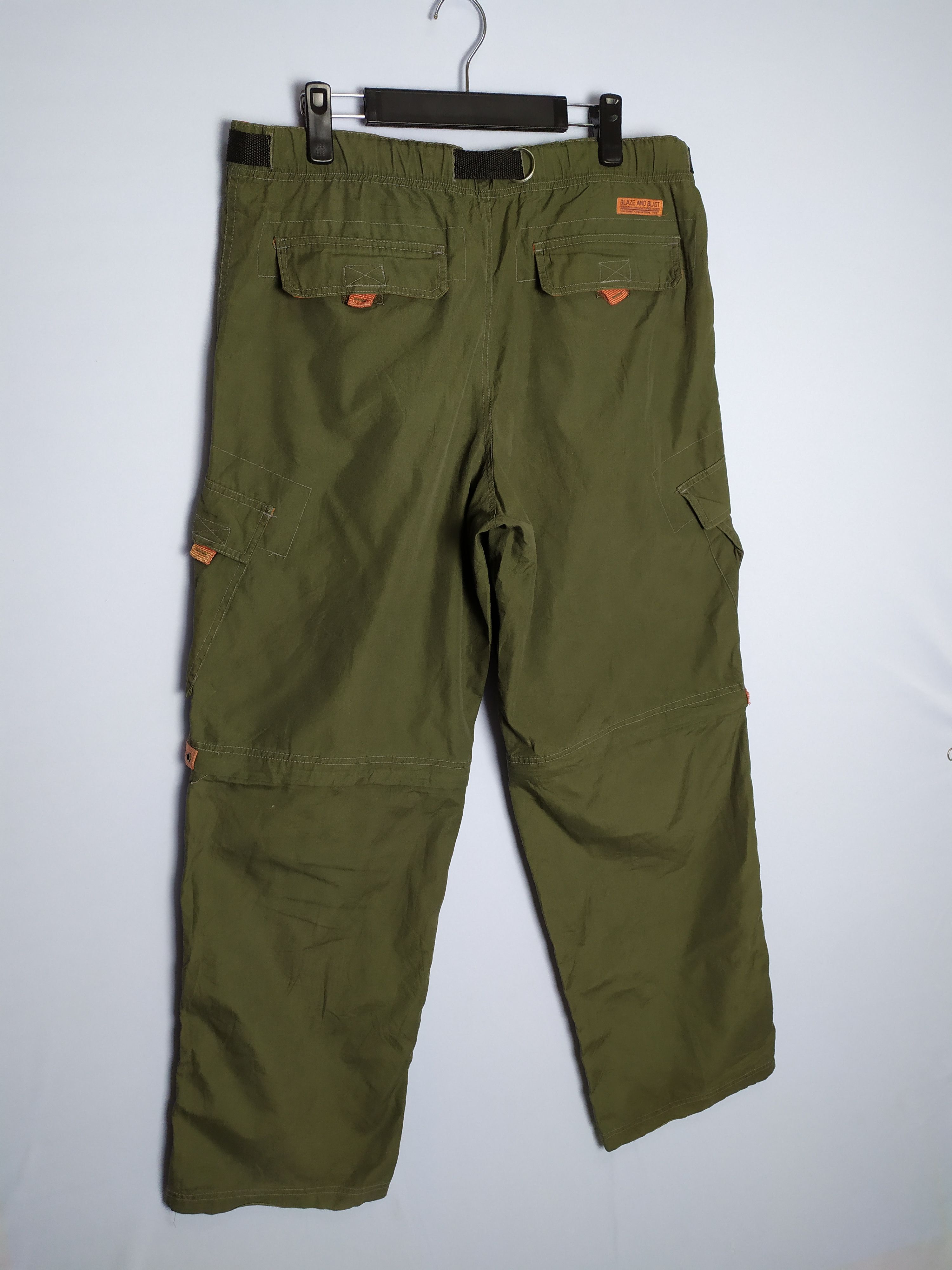 Japanese Brand BODY WAVE CARGO PANTS MULTIPOCKET TACTICAL Size US 34 / EU 50 - 15 Thumbnail