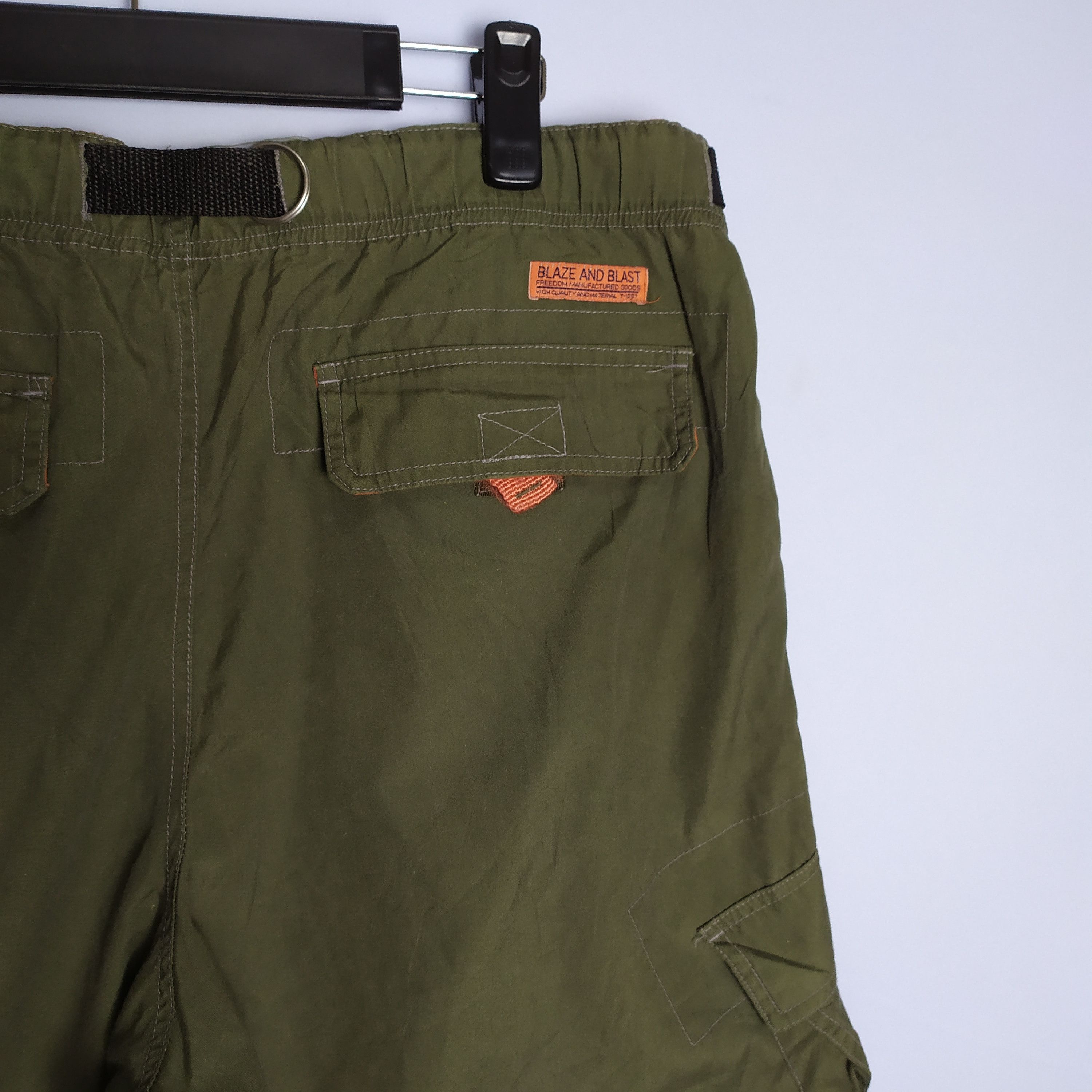 Japanese Brand BODY WAVE CARGO PANTS MULTIPOCKET TACTICAL Size US 34 / EU 50 - 16 Thumbnail