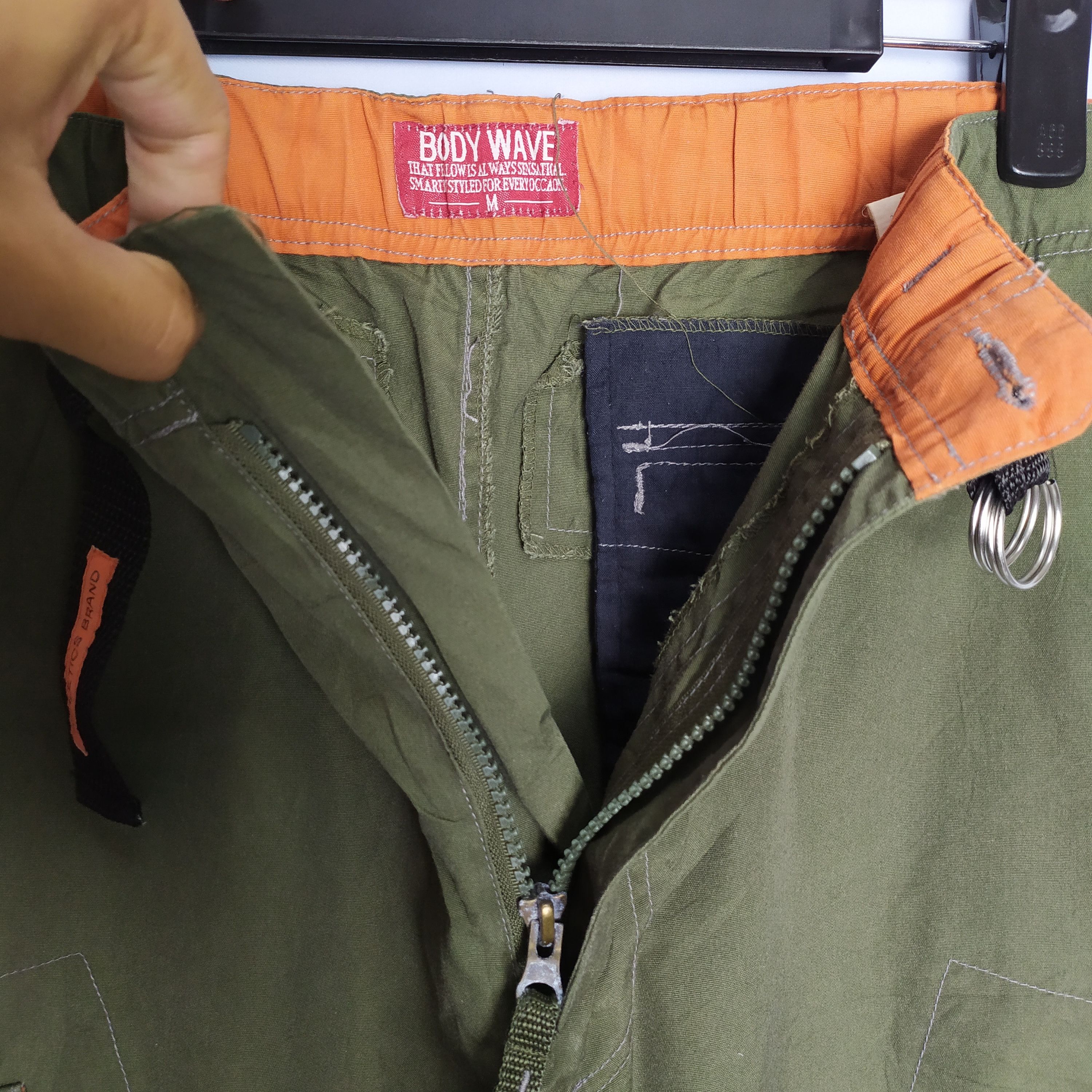 Japanese Brand BODY WAVE CARGO PANTS MULTIPOCKET TACTICAL Size US 34 / EU 50 - 8 Thumbnail