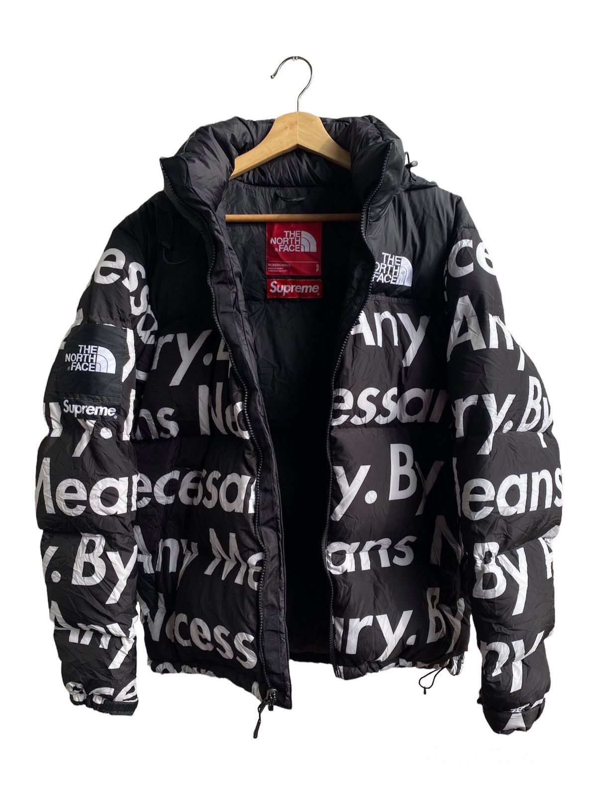 Supreme By Any Means Necessary Nuptse Jacket | Grailed