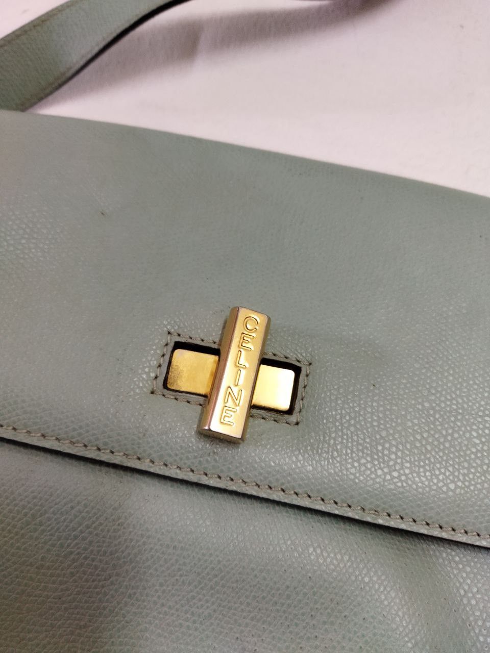 Celine Vintage CELINE Leather Sling Bag Size ONE SIZE - 11 Thumbnail