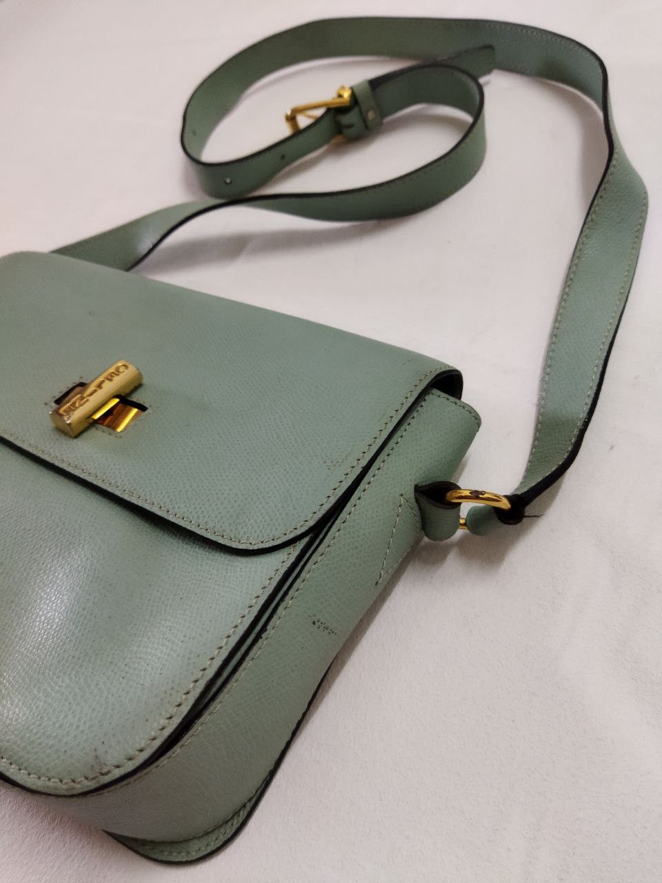 Celine Vintage CELINE Leather Sling Bag Size ONE SIZE - 9 Thumbnail