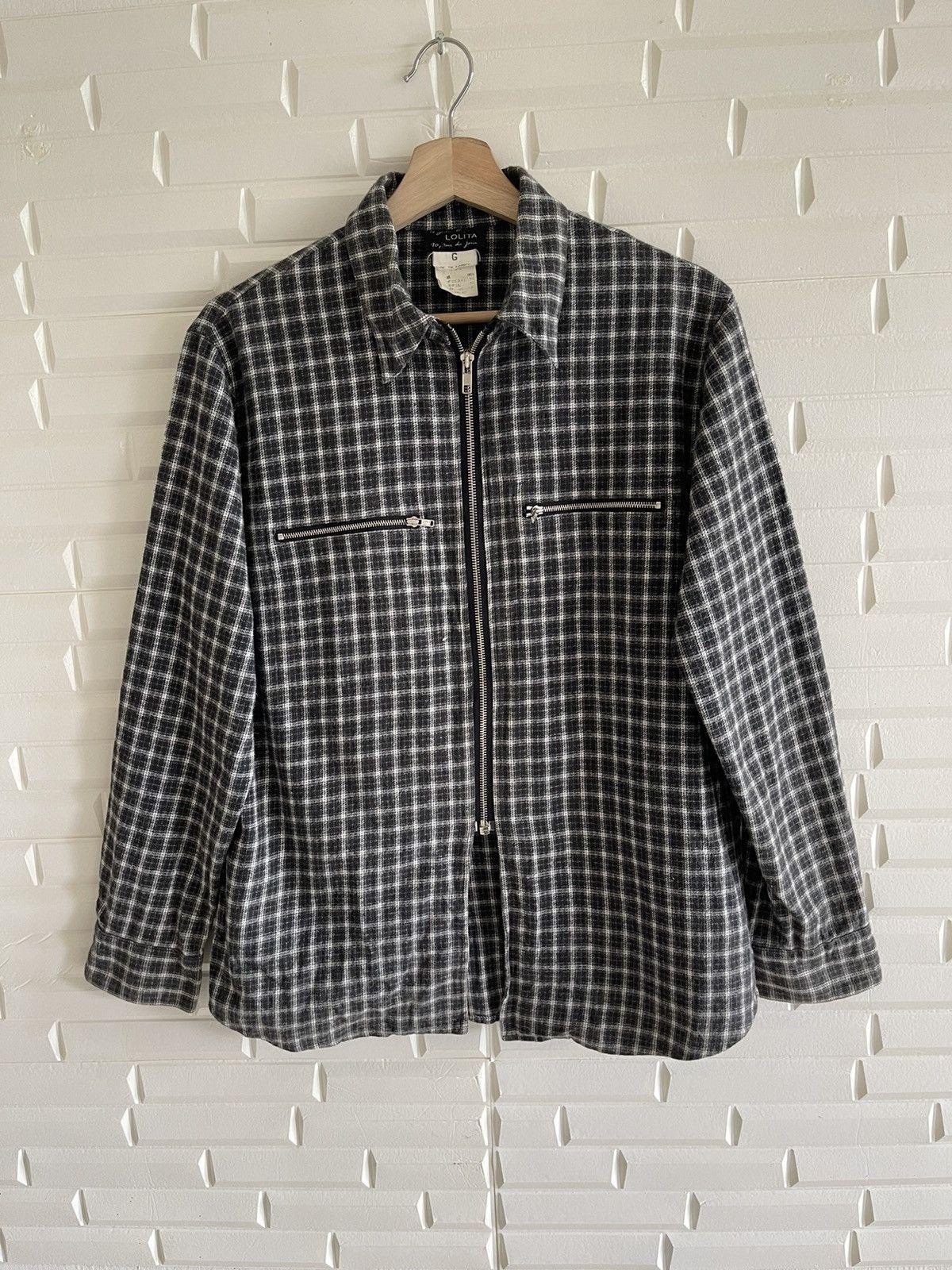 agnes b. RARE Vintage Agnes B. X Lolita Glen Plaid Jacket Size US M / EU 48-50 / 2 - 1 Thumbnail