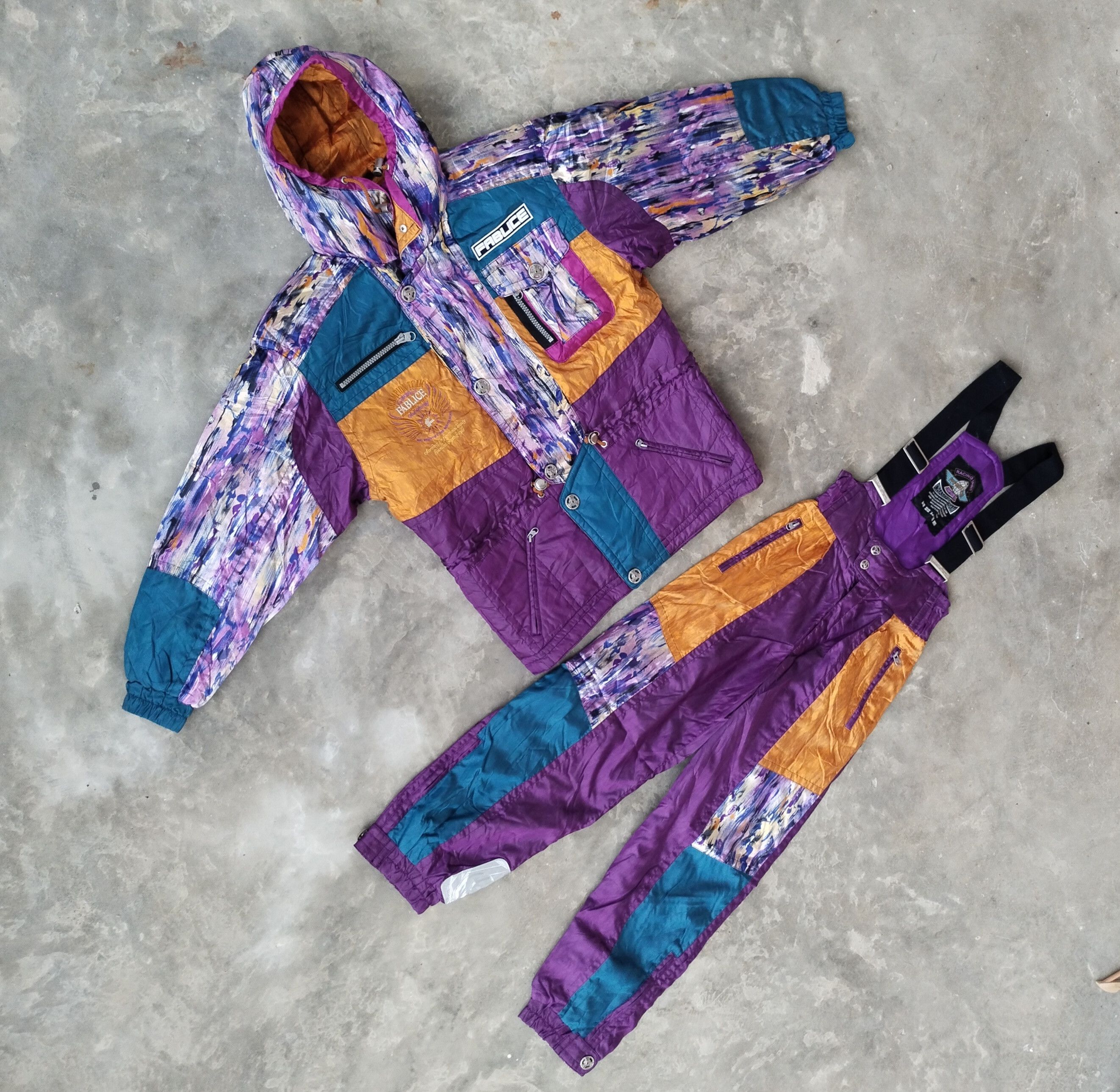 image of Ski x Sports Specialties Nos Vintage Fablice Racing Spirit 1 Set Jacket, Men's (Size Medium)