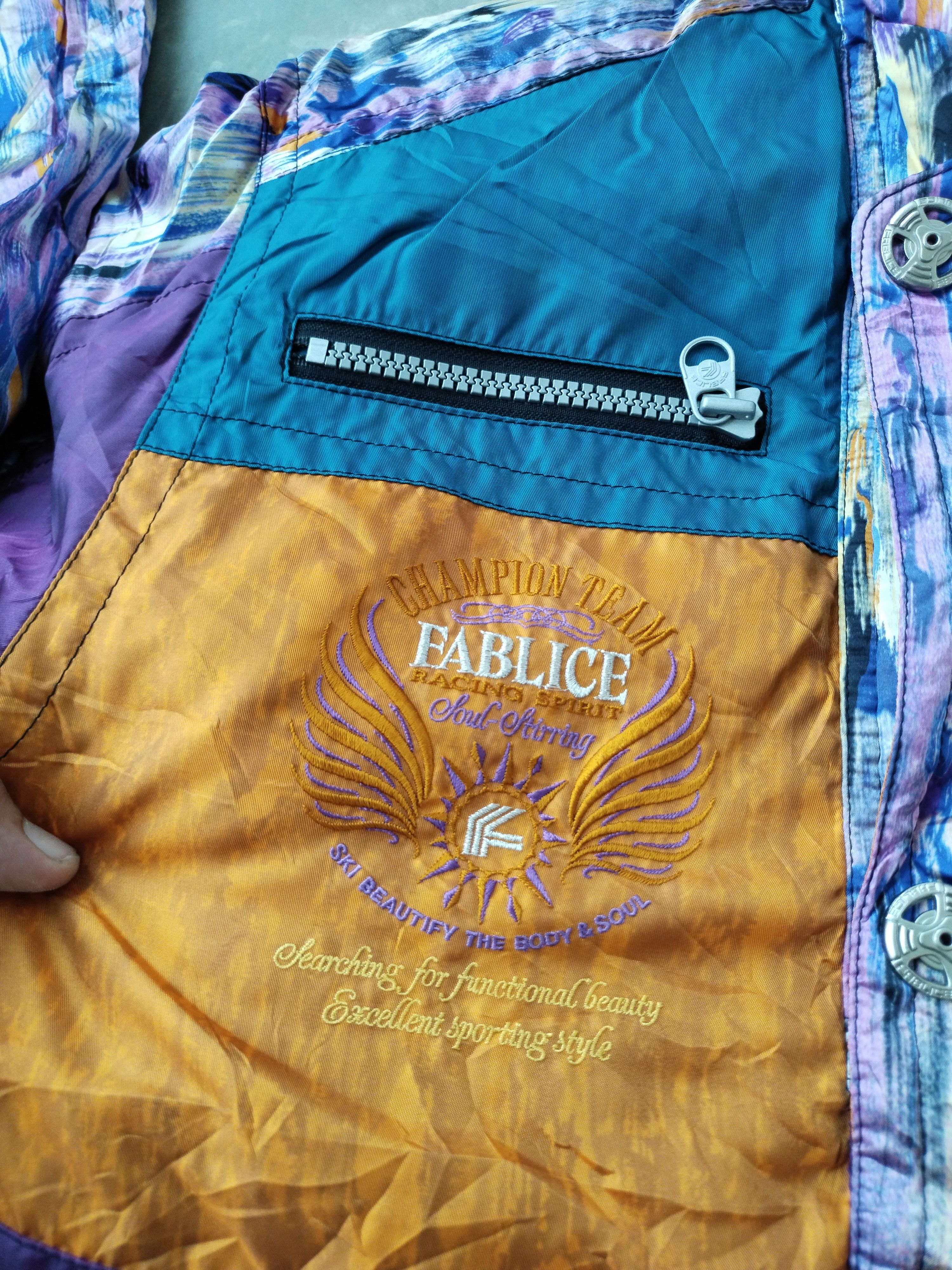 Japanese Brand × Sports Specialties 🔥NOS🔥 Vintage Fablice Racing Spirit 1 Set Jacket Size US M / EU 48-50 / 2 - 7 Thumbnail