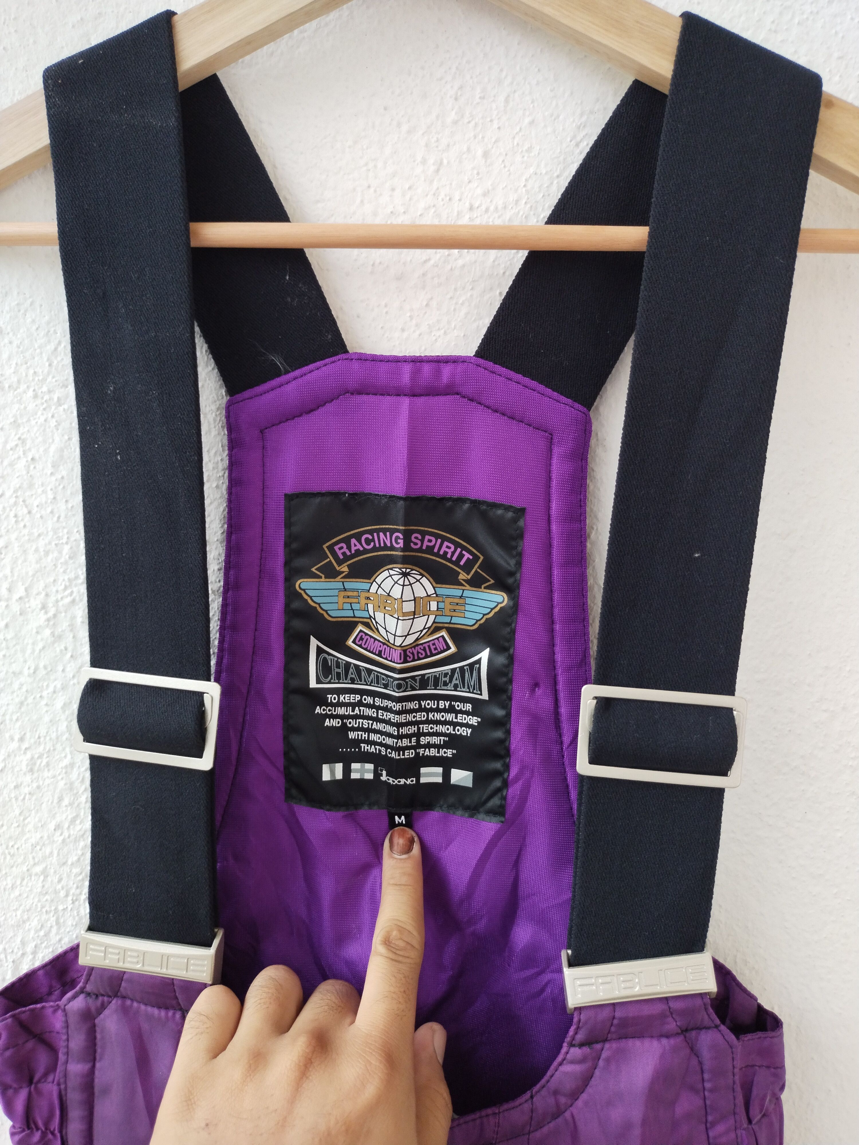 Japanese Brand × Sports Specialties 🔥NOS🔥 Vintage Fablice Racing Spirit 1 Set Jacket Size US M / EU 48-50 / 2 - 17 Thumbnail