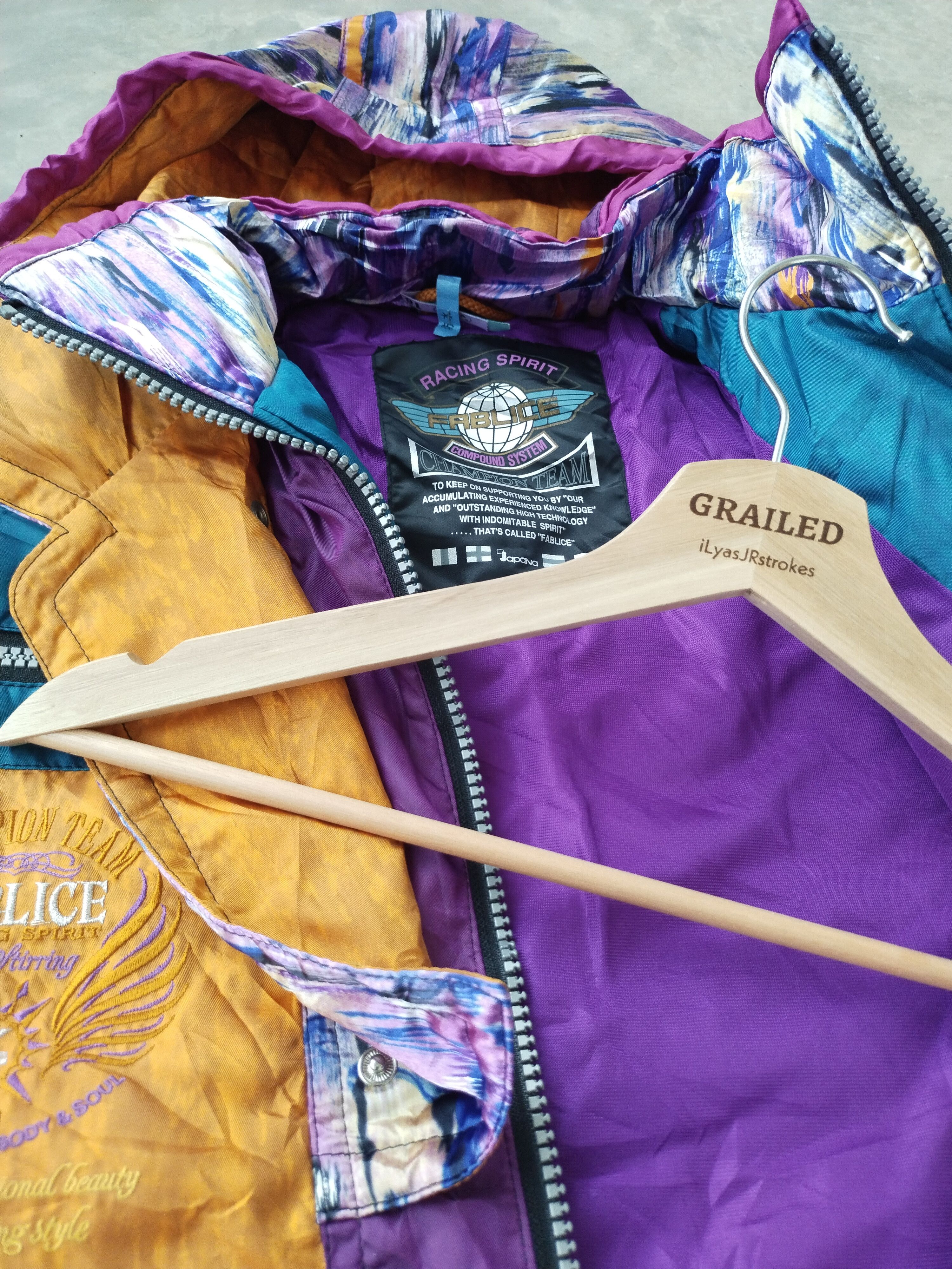 Japanese Brand × Sports Specialties 🔥NOS🔥 Vintage Fablice Racing Spirit 1 Set Jacket Size US M / EU 48-50 / 2 - 22 Thumbnail
