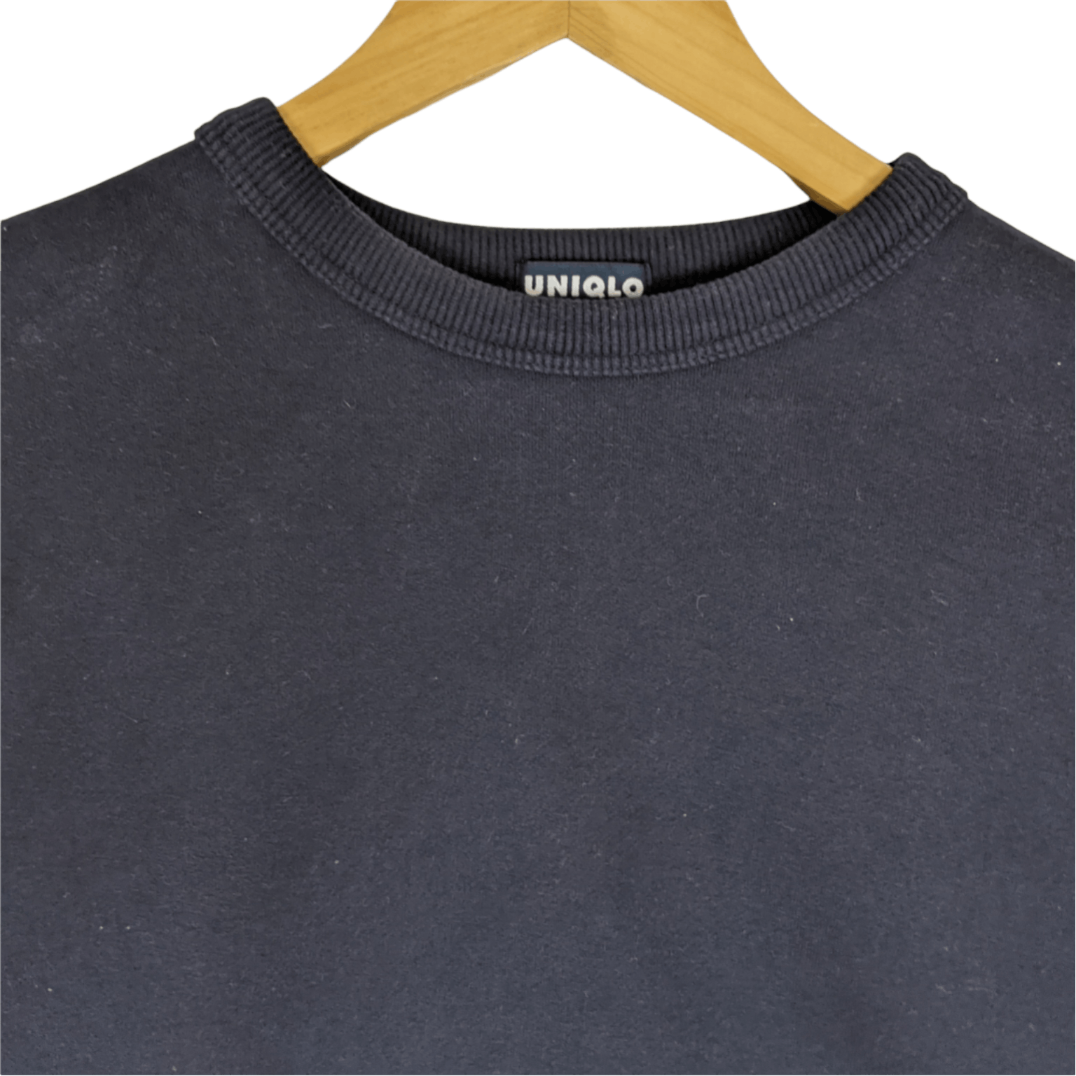 Japanese Brand × Uniqlo × Vintage Vintage 90's UNIQLO Plain Jumper Sweatshirt Size S / US 4 / IT 40 - 4 Thumbnail
