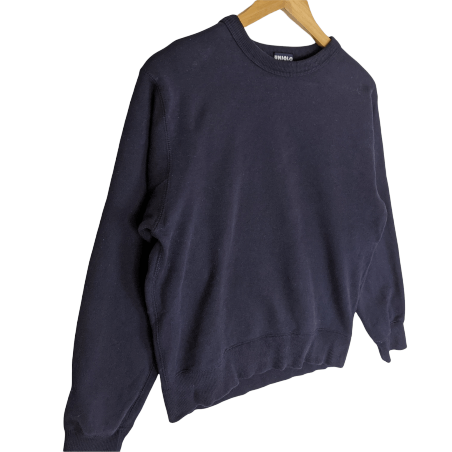 Japanese Brand × Uniqlo × Vintage Vintage 90's UNIQLO Plain Jumper Sweatshirt Size S / US 4 / IT 40 - 3 Thumbnail