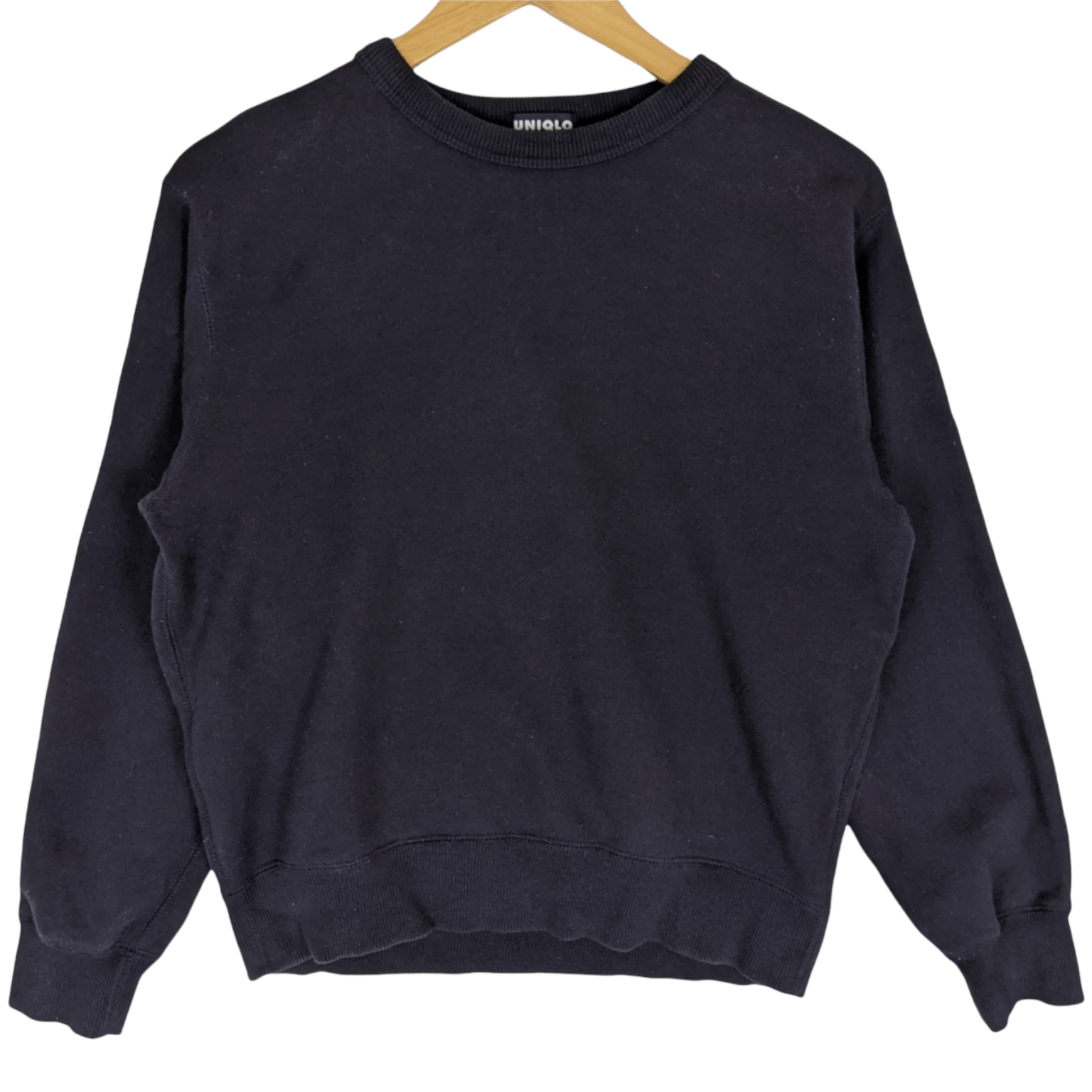 Japanese Brand × Uniqlo × Vintage Vintage 90's UNIQLO Plain Jumper Sweatshirt Size S / US 4 / IT 40 - 2 Thumbnail
