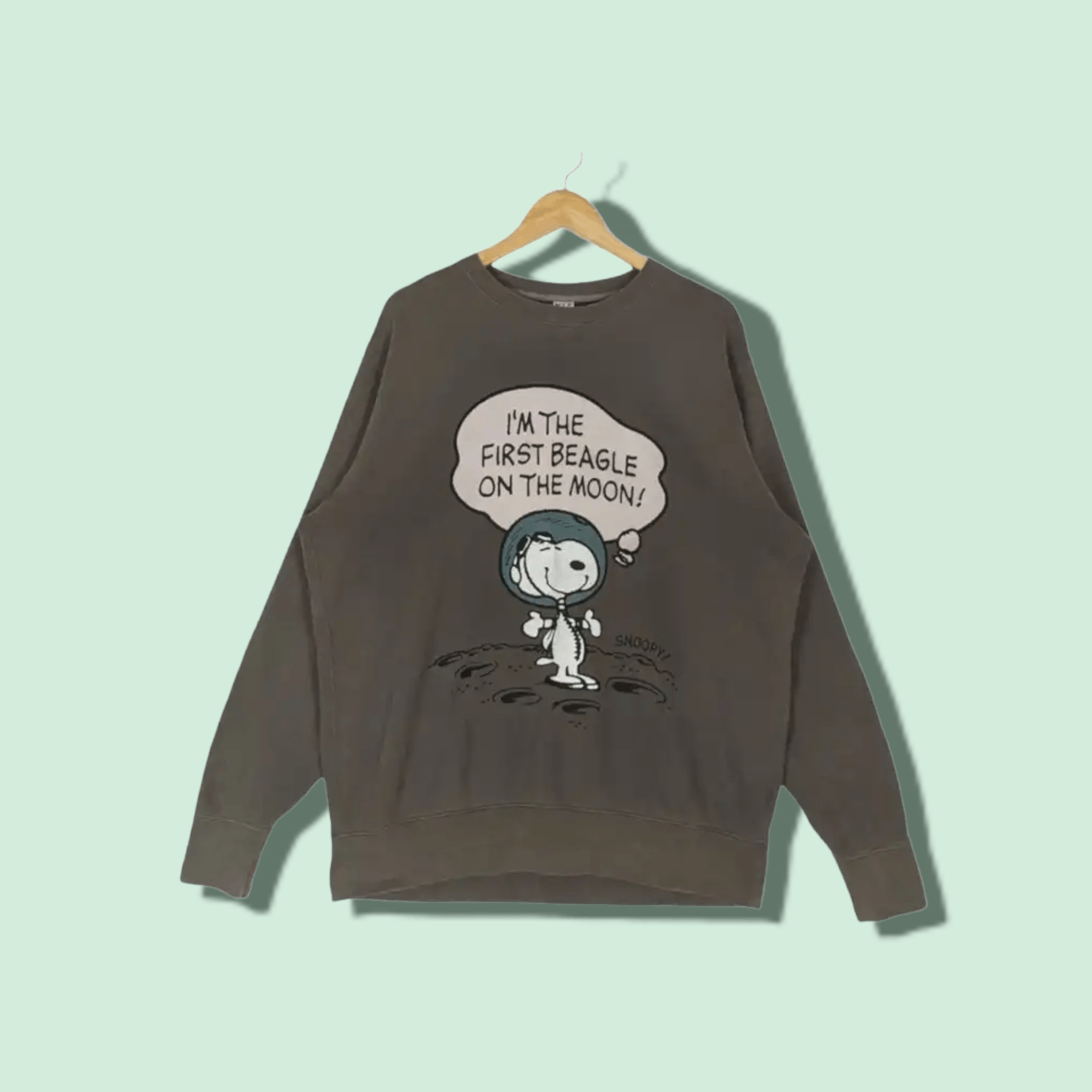 Japanese Brand × Uniqlo UNIQLO X Peanuts Snoopy Woodstock Crewneck Sweatshirt Size US XL / EU 56 / 4 - 1 Thumbnail