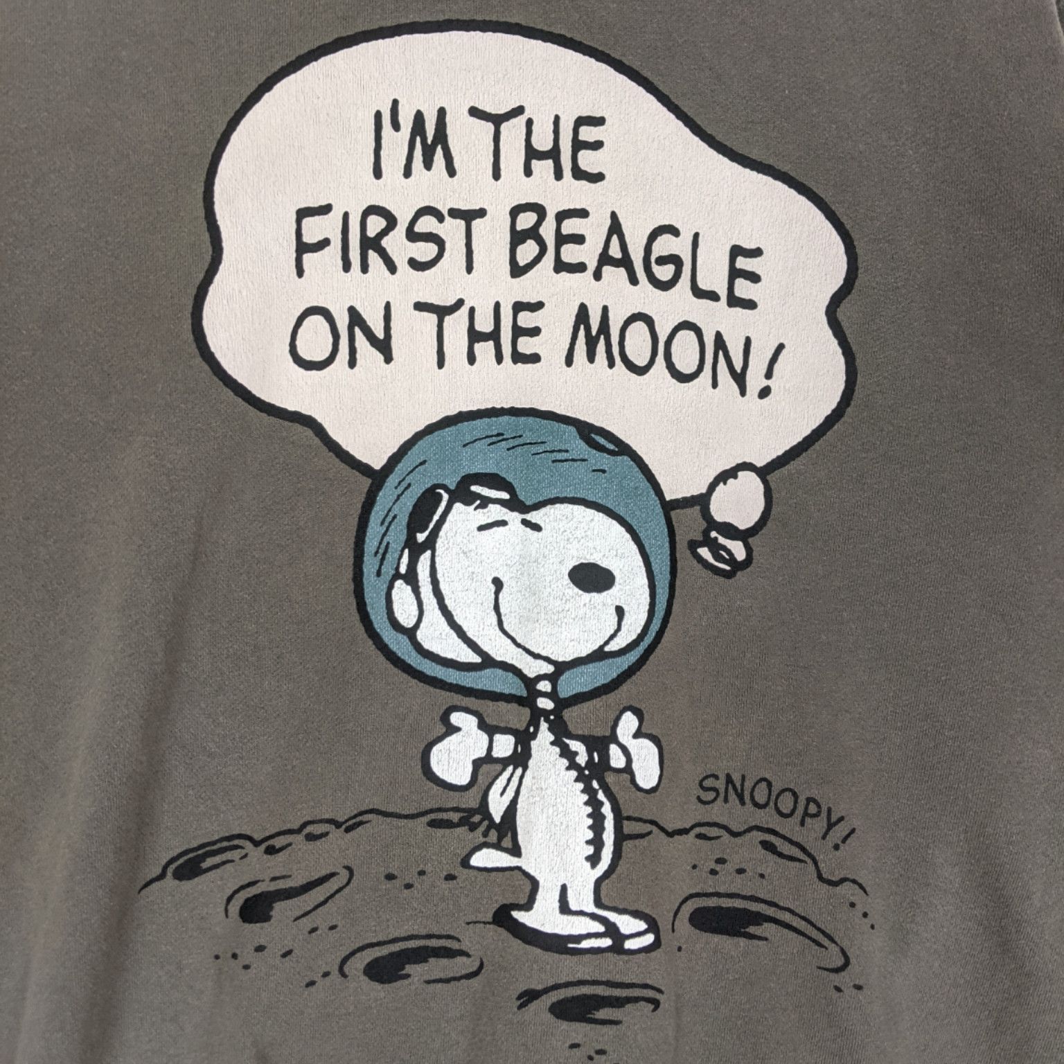 Japanese Brand × Uniqlo UNIQLO X Peanuts Snoopy Woodstock Crewneck Sweatshirt Size US XL / EU 56 / 4 - 4 Thumbnail