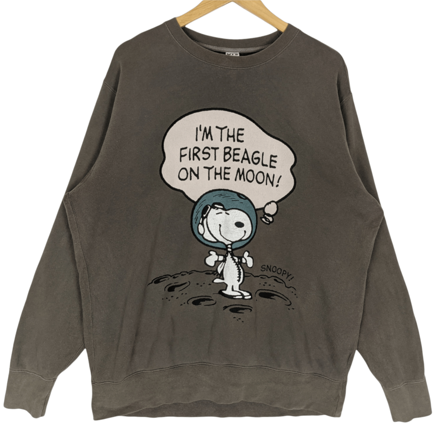 Japanese Brand × Uniqlo UNIQLO X Peanuts Snoopy Woodstock Crewneck Sweatshirt Size US XL / EU 56 / 4 - 2 Thumbnail