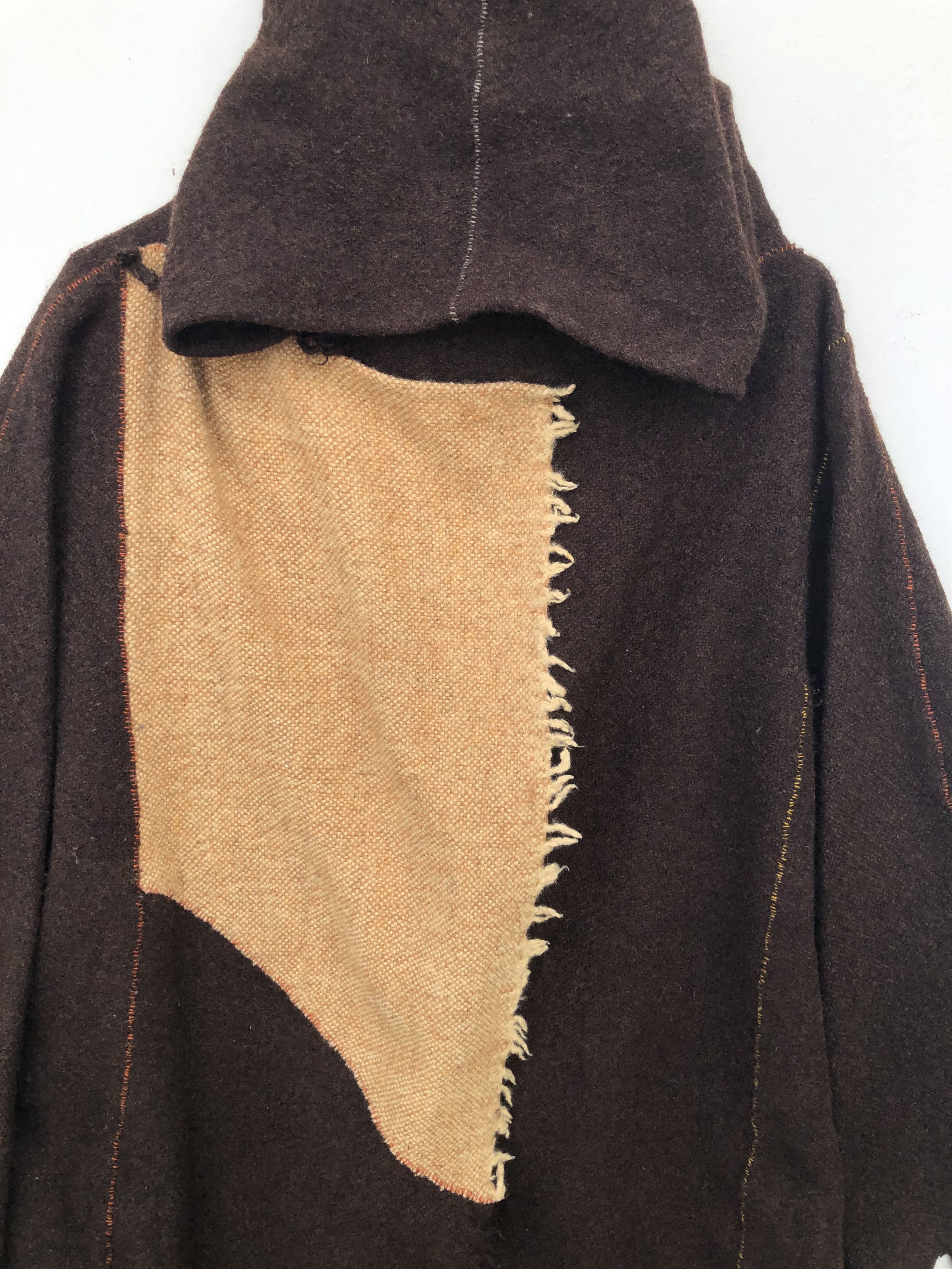 45rpm RARE🔥VINTAGE 45RPM WOOL LIGHTWEIGHT GOTHIC WITCH COAT Size US XL / EU 56 / 4 - 4 Thumbnail