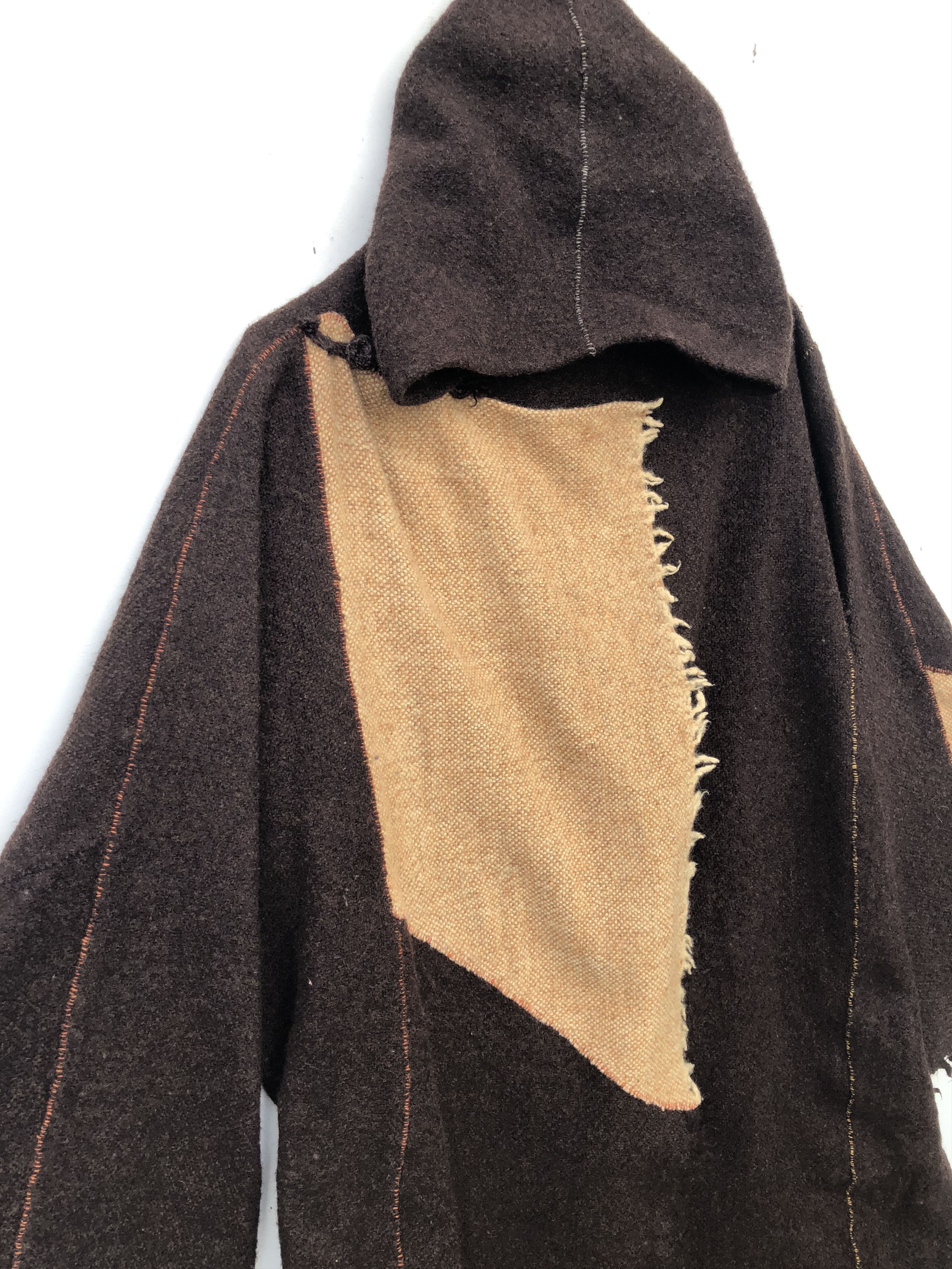 45rpm RARE🔥VINTAGE 45RPM WOOL LIGHTWEIGHT GOTHIC WITCH COAT Size US XL / EU 56 / 4 - 6 Thumbnail