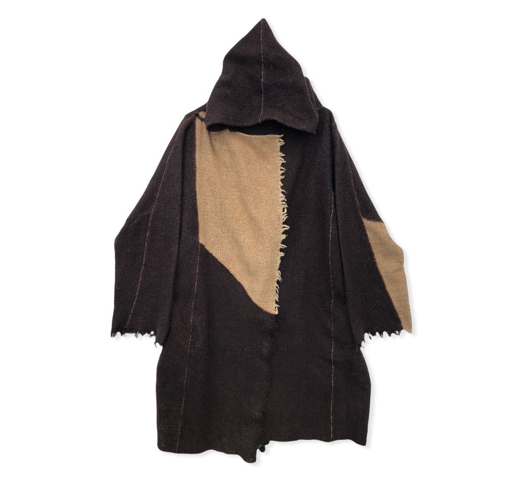 45rpm RARE🔥VINTAGE 45RPM WOOL LIGHTWEIGHT GOTHIC WITCH COAT Size US XL / EU 56 / 4 - 1 Thumbnail