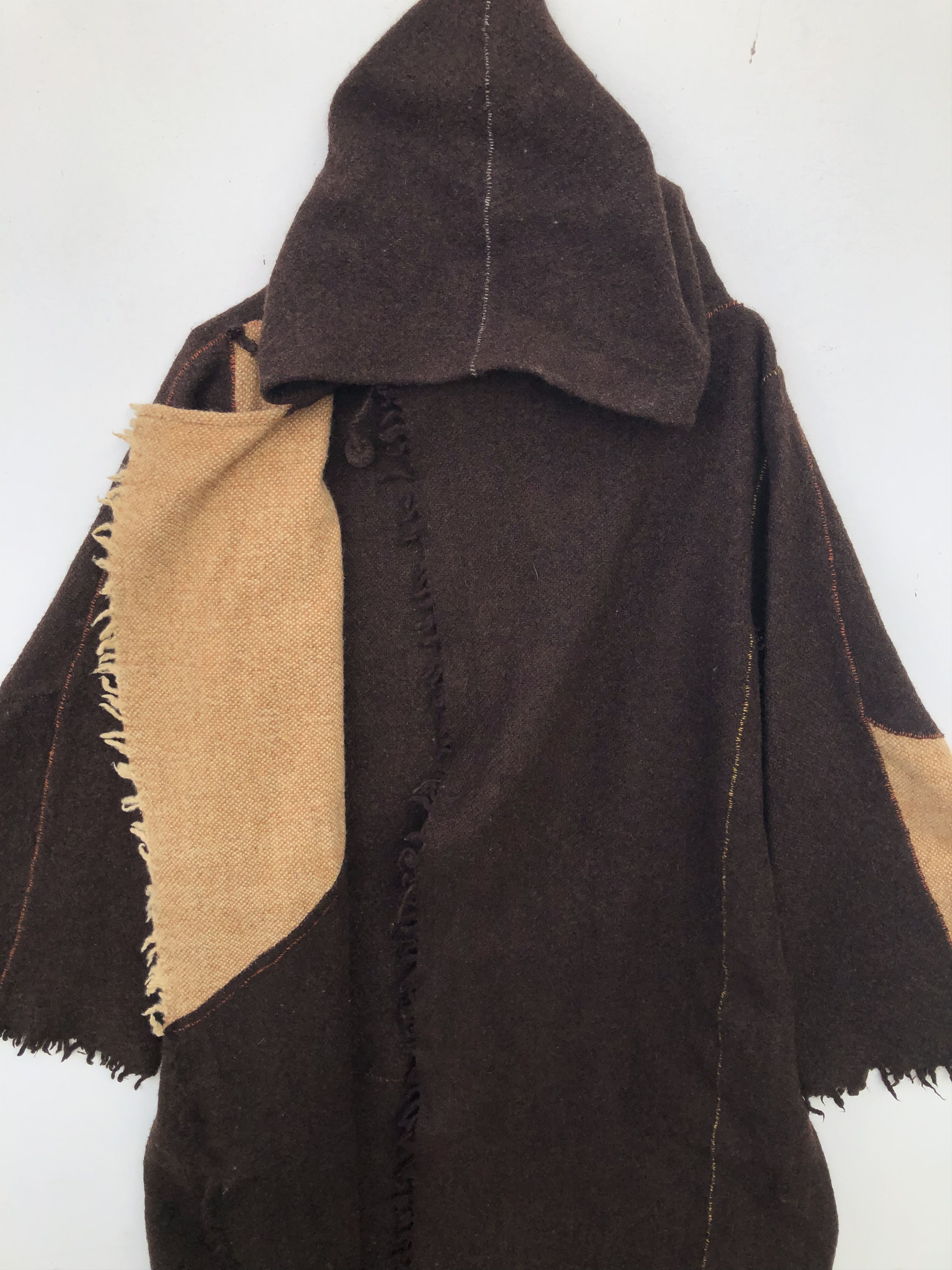 45rpm RARE🔥VINTAGE 45RPM WOOL LIGHTWEIGHT GOTHIC WITCH COAT Size US XL / EU 56 / 4 - 7 Thumbnail