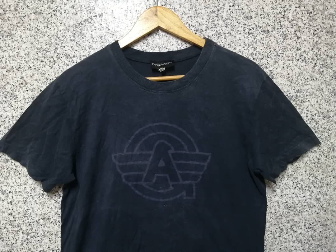 Designer × Emporio Armani × Vintage TEE EMPORIO ARMANI VERY RARE Size US L / EU 52-54 / 3 - 3 Thumbnail