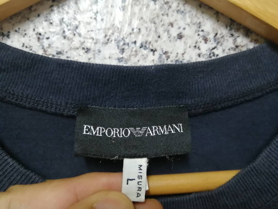 Designer × Emporio Armani × Vintage TEE EMPORIO ARMANI VERY RARE Size US L / EU 52-54 / 3 - 5 Thumbnail