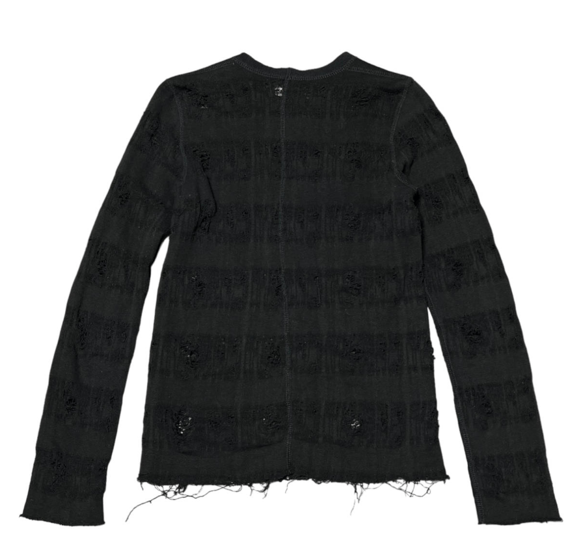 Junya Watanabe JUNYA WATANABE DISTRESSED GRUNGE KNIT SWEATER Size US M / EU 48-50 / 2 - 4 Thumbnail