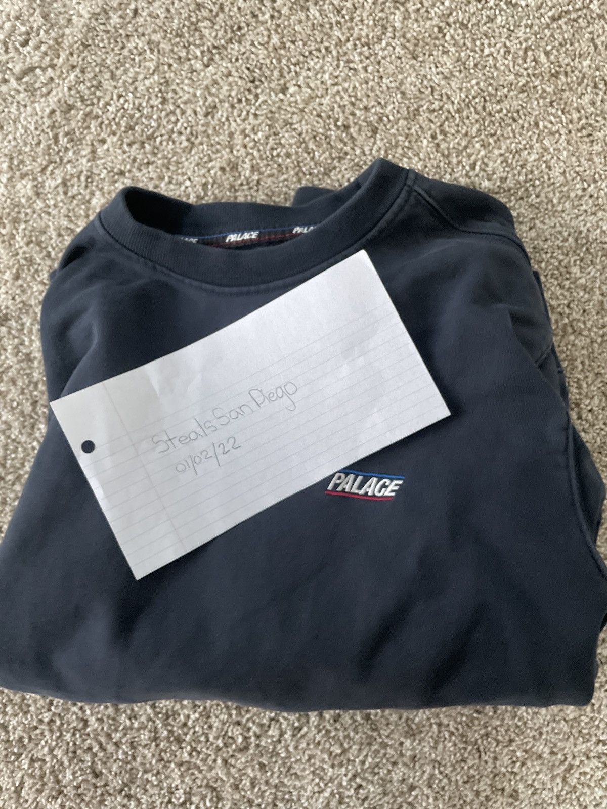 Palace SS20 Palace "Basically a Crew" Crewneck Sweatshirt Size US S / EU 44-46 / 1 - 6 Thumbnail