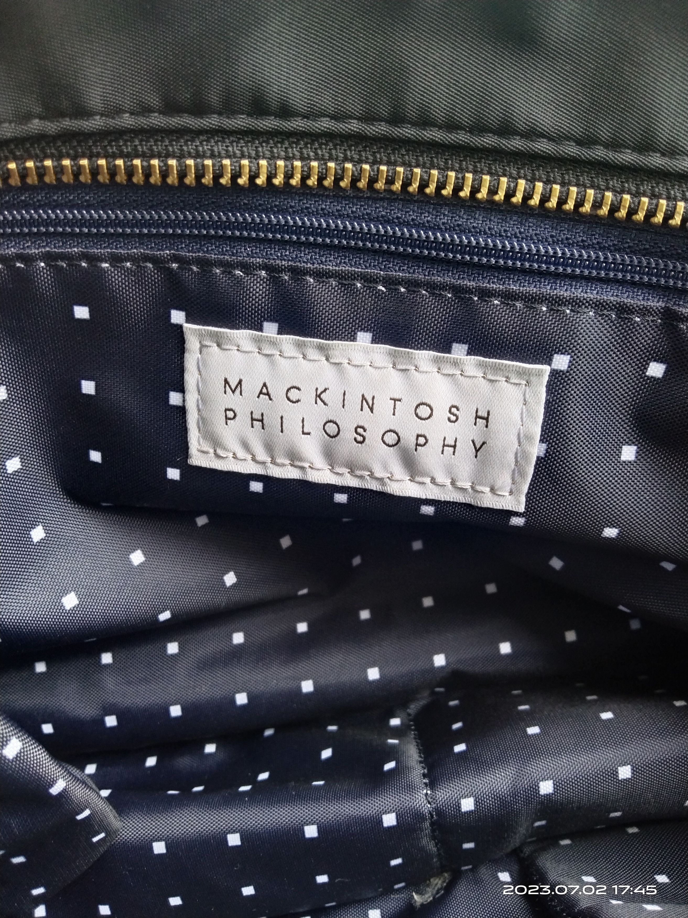 Kiko Kostadinov × Mackintosh 0G🔥MACKINTOSH BLACK SLING/CROSSBODY BAG Size ONE SIZE - 7 Thumbnail