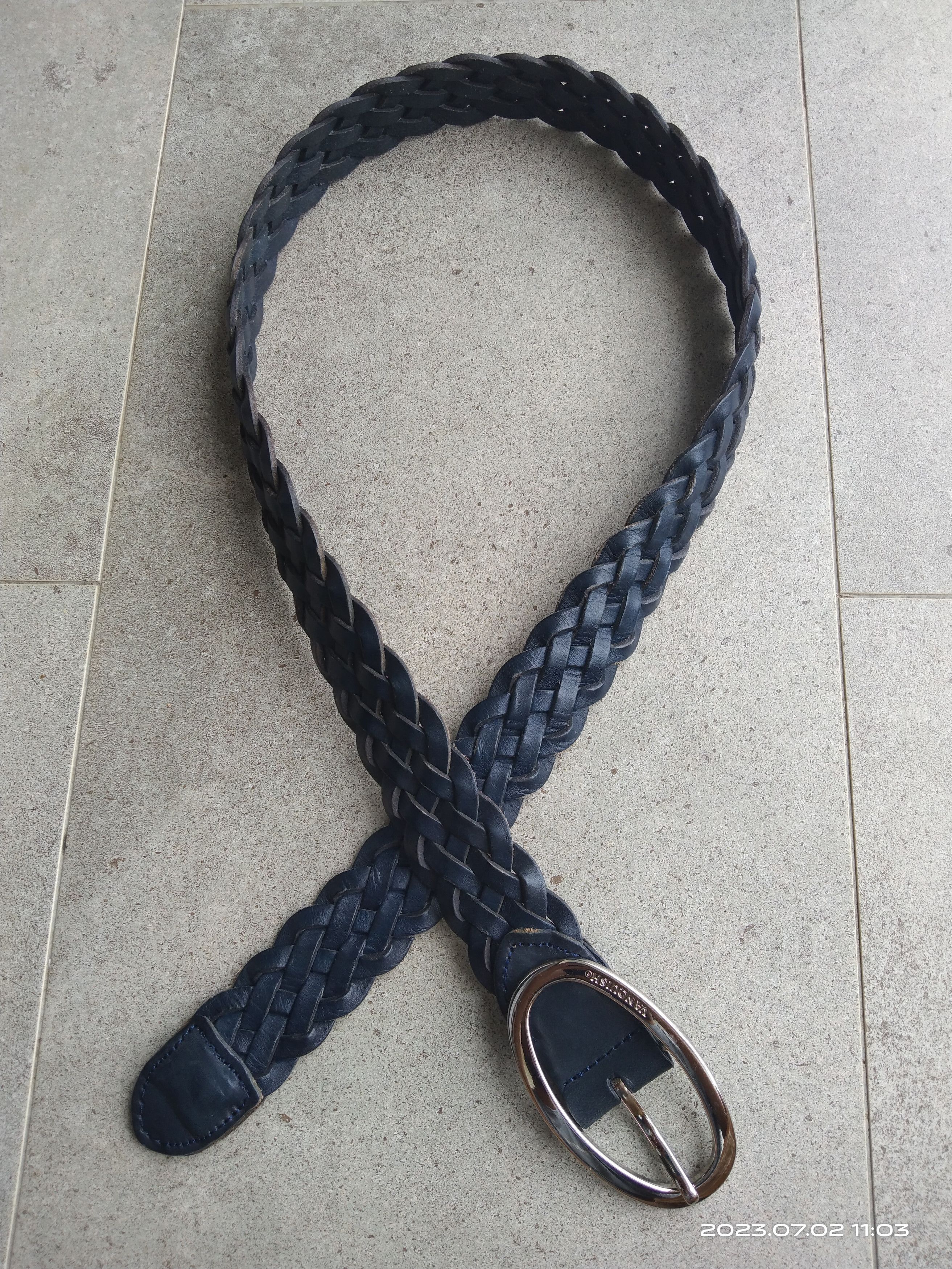 Leather × Vanquish OG🔥VANQUSIH WOVEN LEATHER BELT Size ONE SIZE - 2 Thumbnail