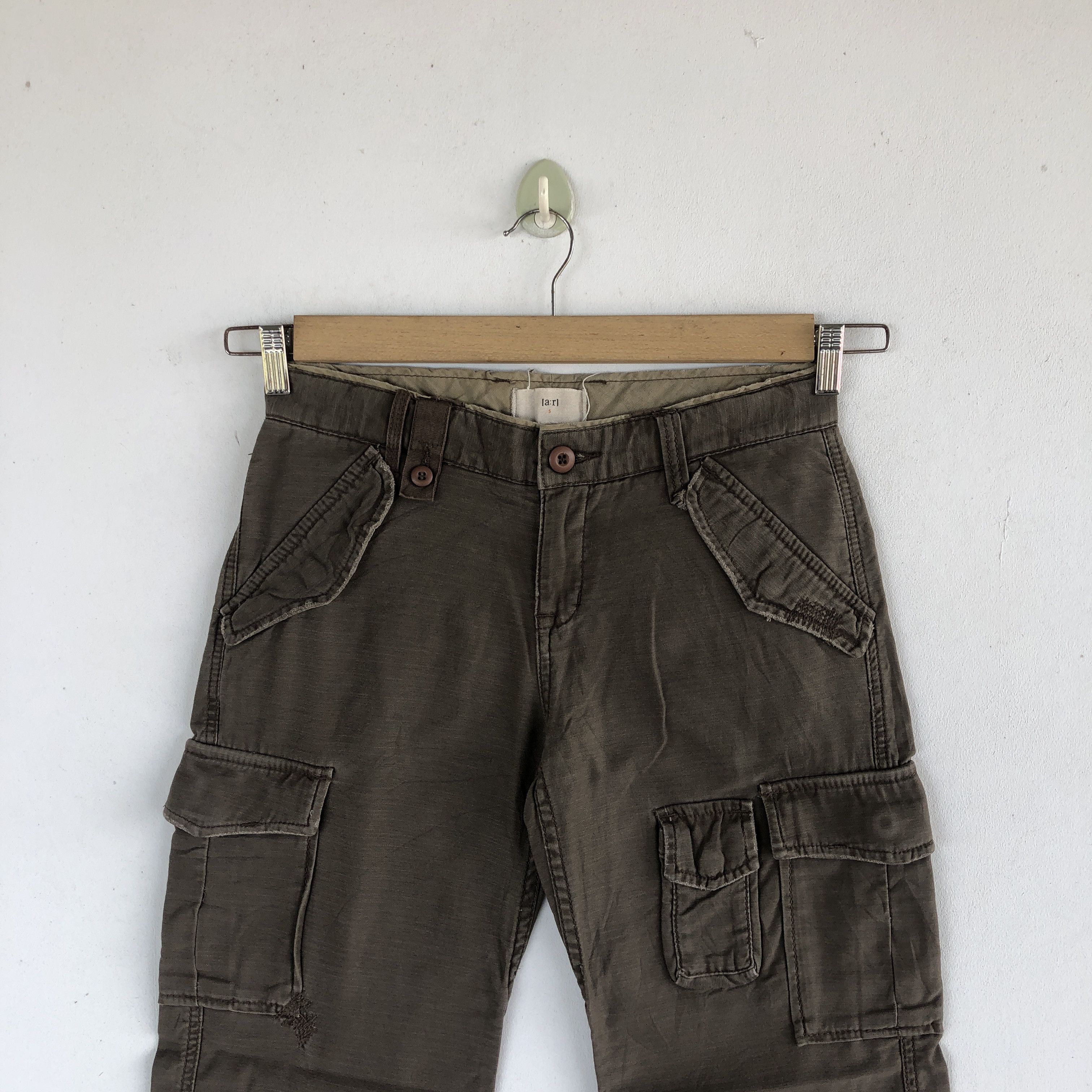 Japanese Brand × Vintage Vintage Japanese Cargo Pants Multi Pocket Bondage Trousers Size 28" / US 6 / IT 42 - 3 Thumbnail