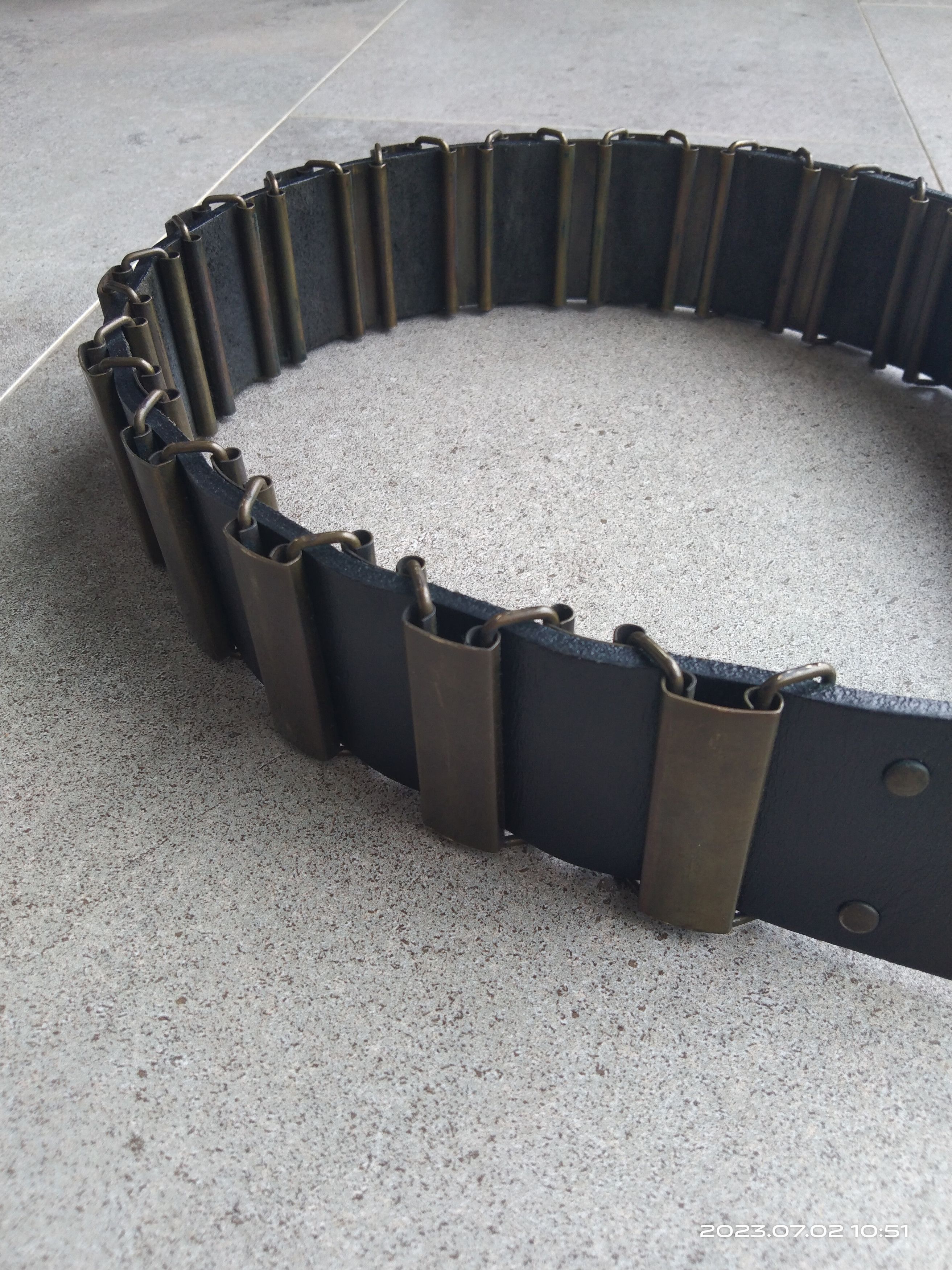 Leather × Seditionaries LEATHER BELT BLACK(SIZE 29-34 INCH) Size ONE SIZE - 5 Thumbnail