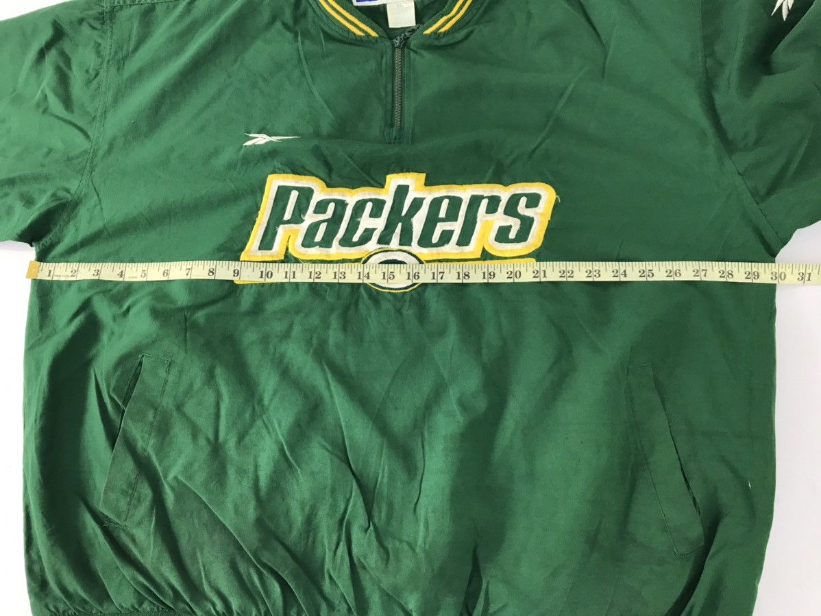 NFL × Reebok Reebok Pro Line NFL Green Bay Packers Half Zip Spell Out Size US XXL / EU 58 / 5 - 8 Thumbnail