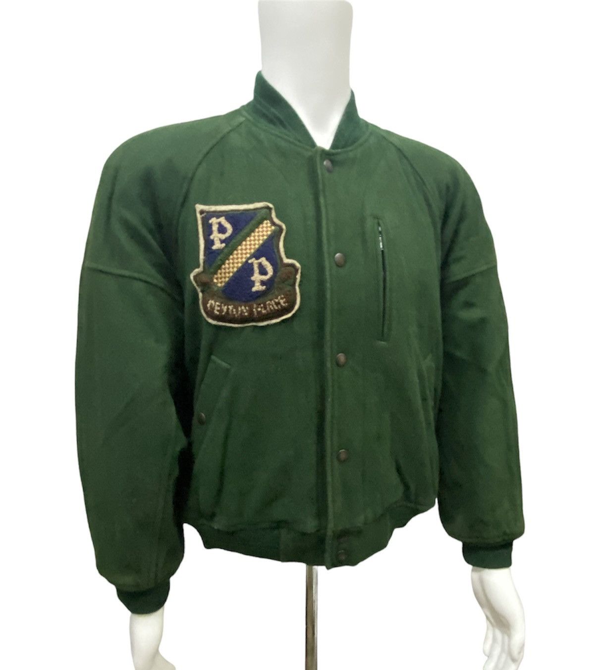 PPFM Vintage PPFM Embroidered big logo bombers jacket Size US M / EU 48-50 / 2 - 3 Thumbnail