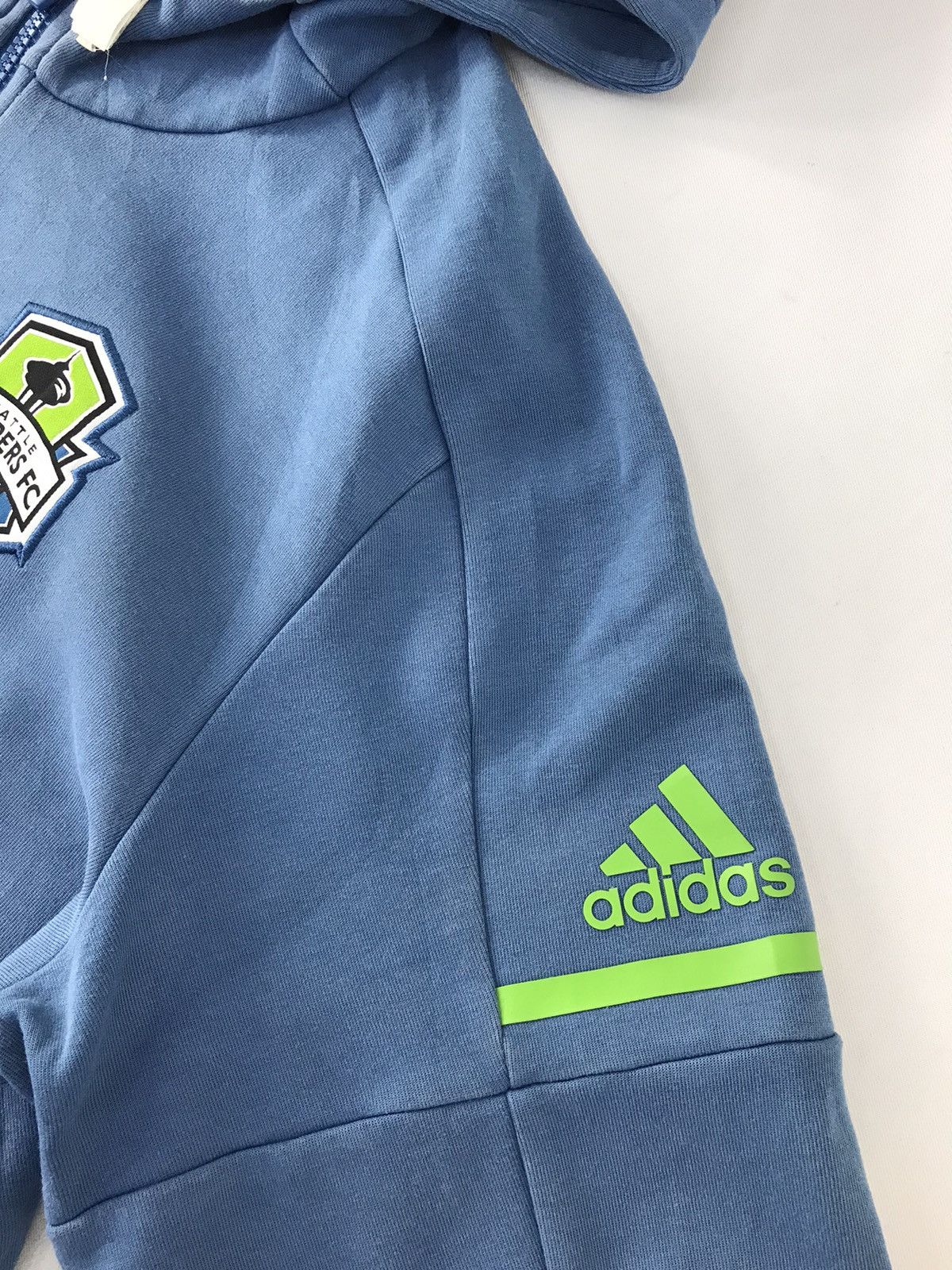 Adidas Adidas Seattle Sounder FC Xbox Hoodies Zip Up Jacket Size US L / EU 52-54 / 3 - 5 Thumbnail