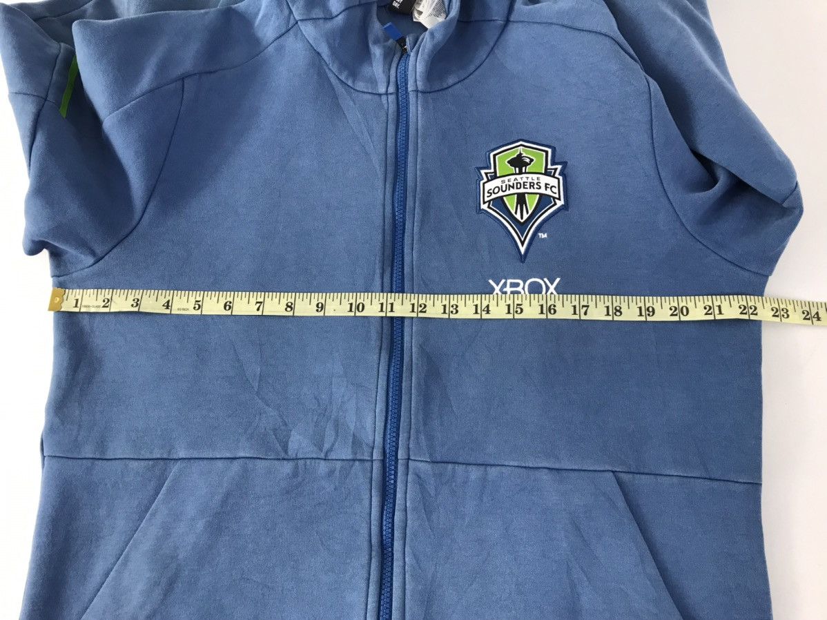 Adidas Adidas Seattle Sounder FC Xbox Hoodies Zip Up Jacket Size US L / EU 52-54 / 3 - 9 Thumbnail