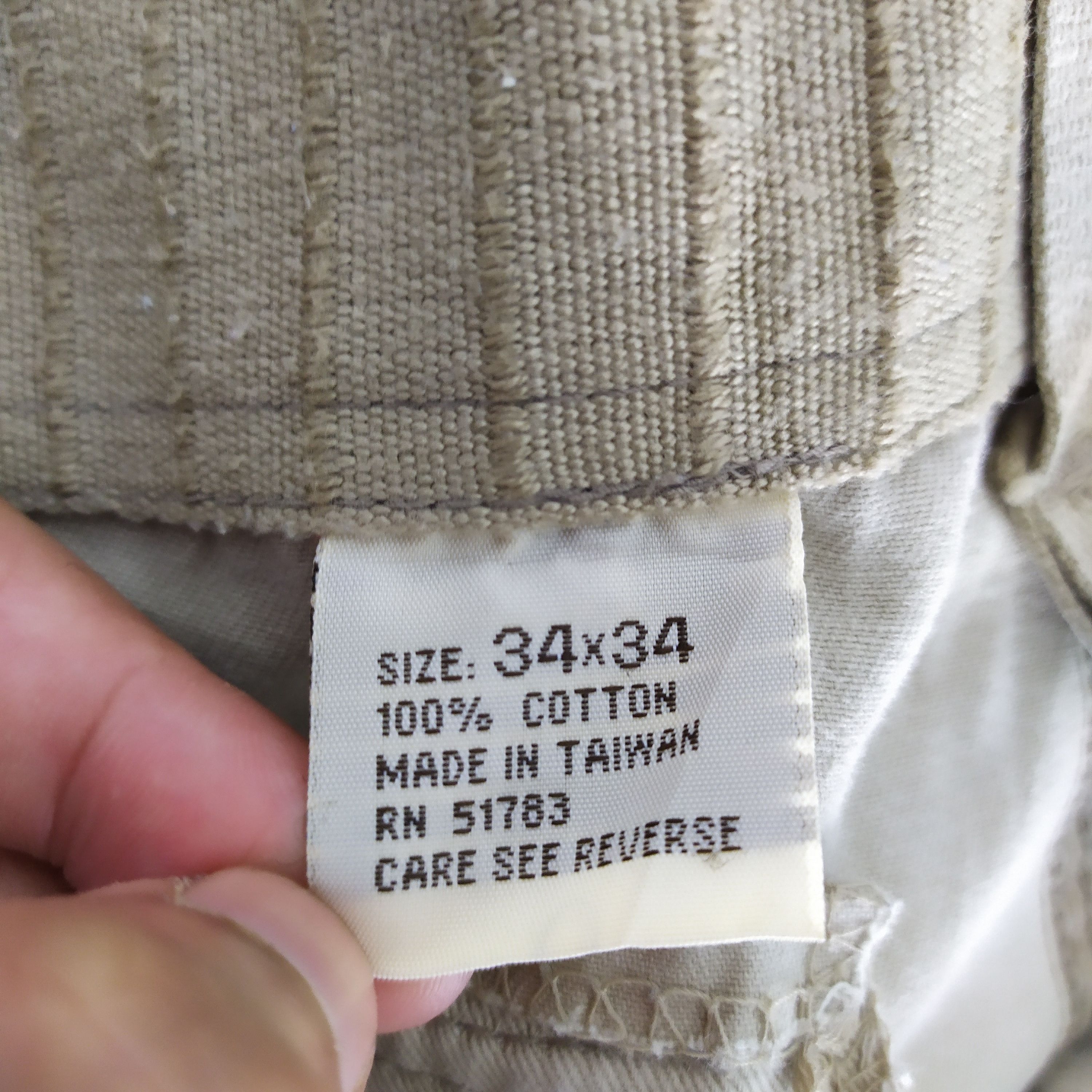 Japanese Brand Vintage Industrial Exchange Baggy Cargo Pants Size US 34 / EU 50 - 12 Thumbnail