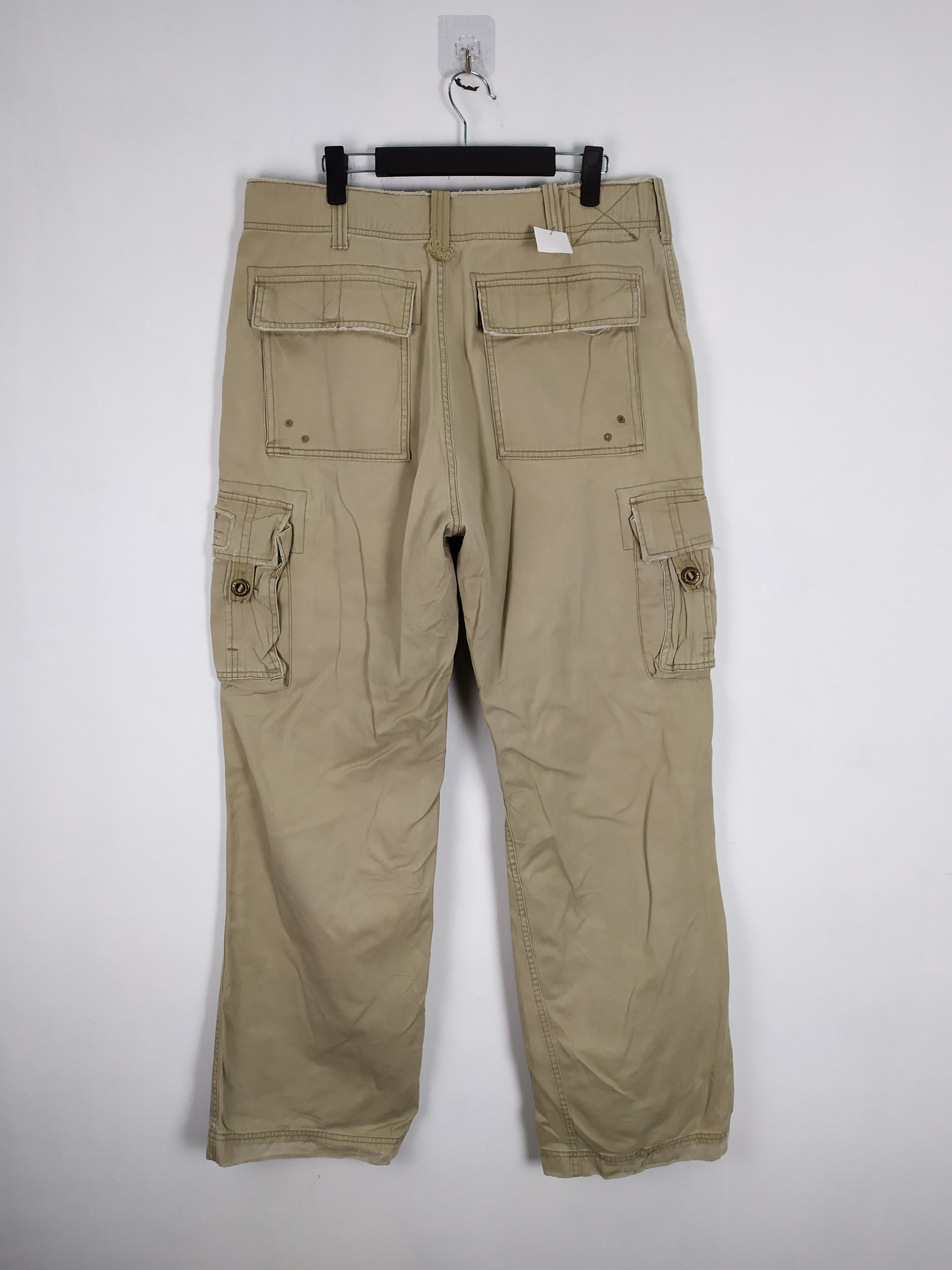 Japanese Brand Vintage Industrial Exchange Baggy Cargo Pants Size US 34 / EU 50 - 1 Thumbnail