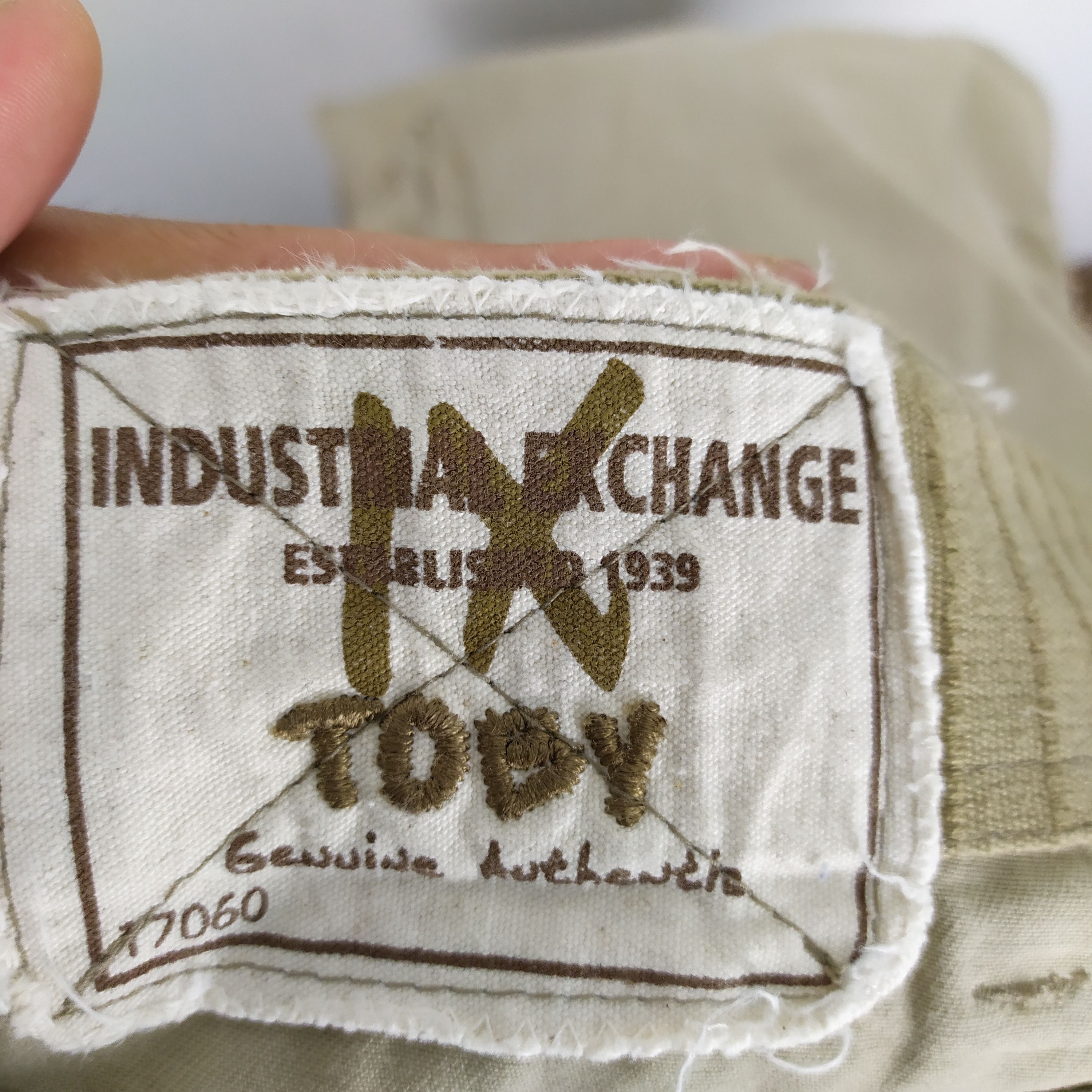 Japanese Brand Vintage Industrial Exchange Baggy Cargo Pants Size US 34 / EU 50 - 11 Thumbnail