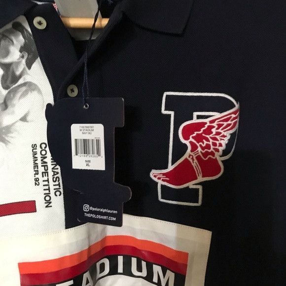 Polo Ralph Lauren Polo Stadium by Ralph Lauren Mash-up Polo Shirt XL Size US XL / EU 56 / 4 - 9 Thumbnail