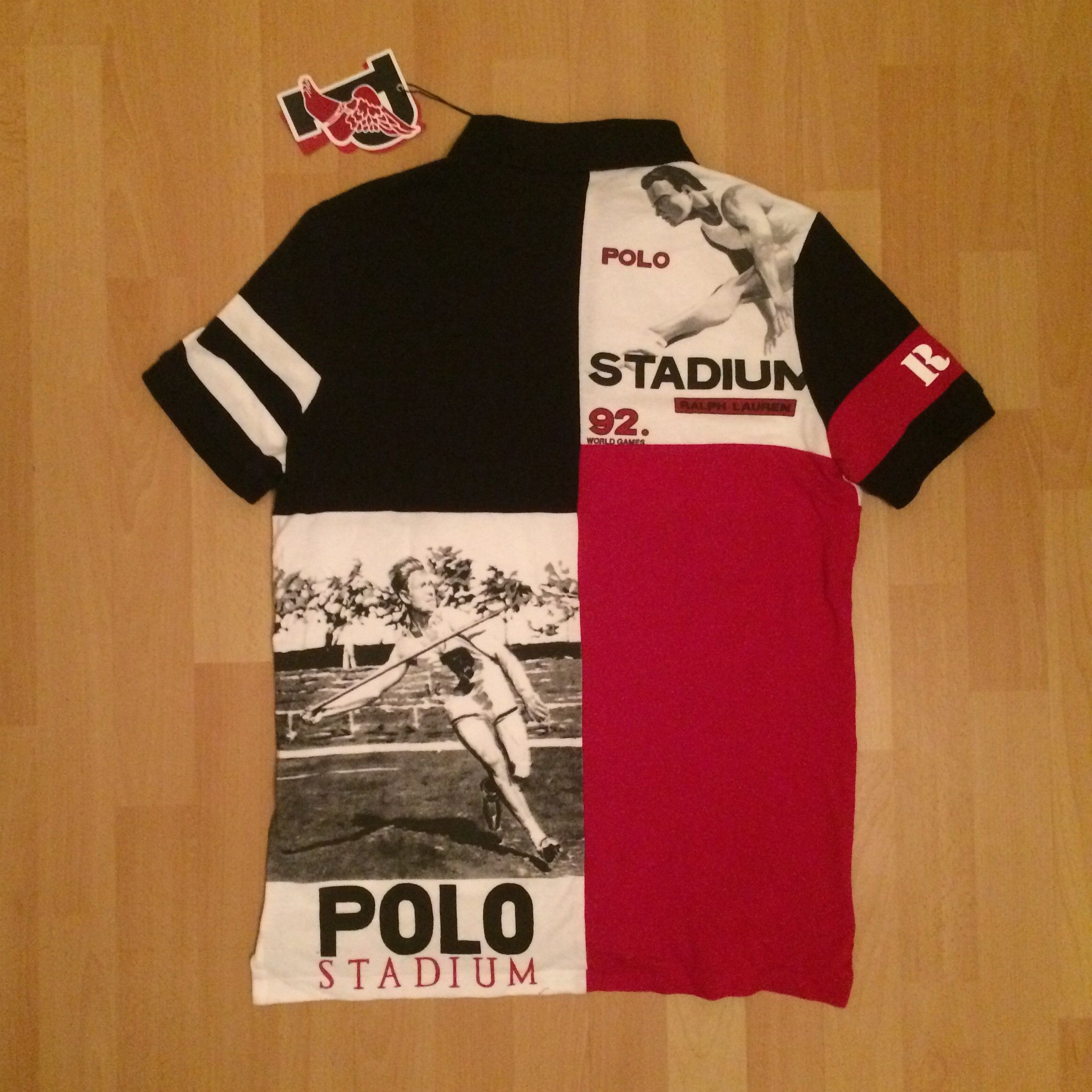 Polo Ralph Lauren Polo Stadium by Ralph Lauren Mash-up Polo Shirt XL Size US XL / EU 56 / 4 - 4 Thumbnail