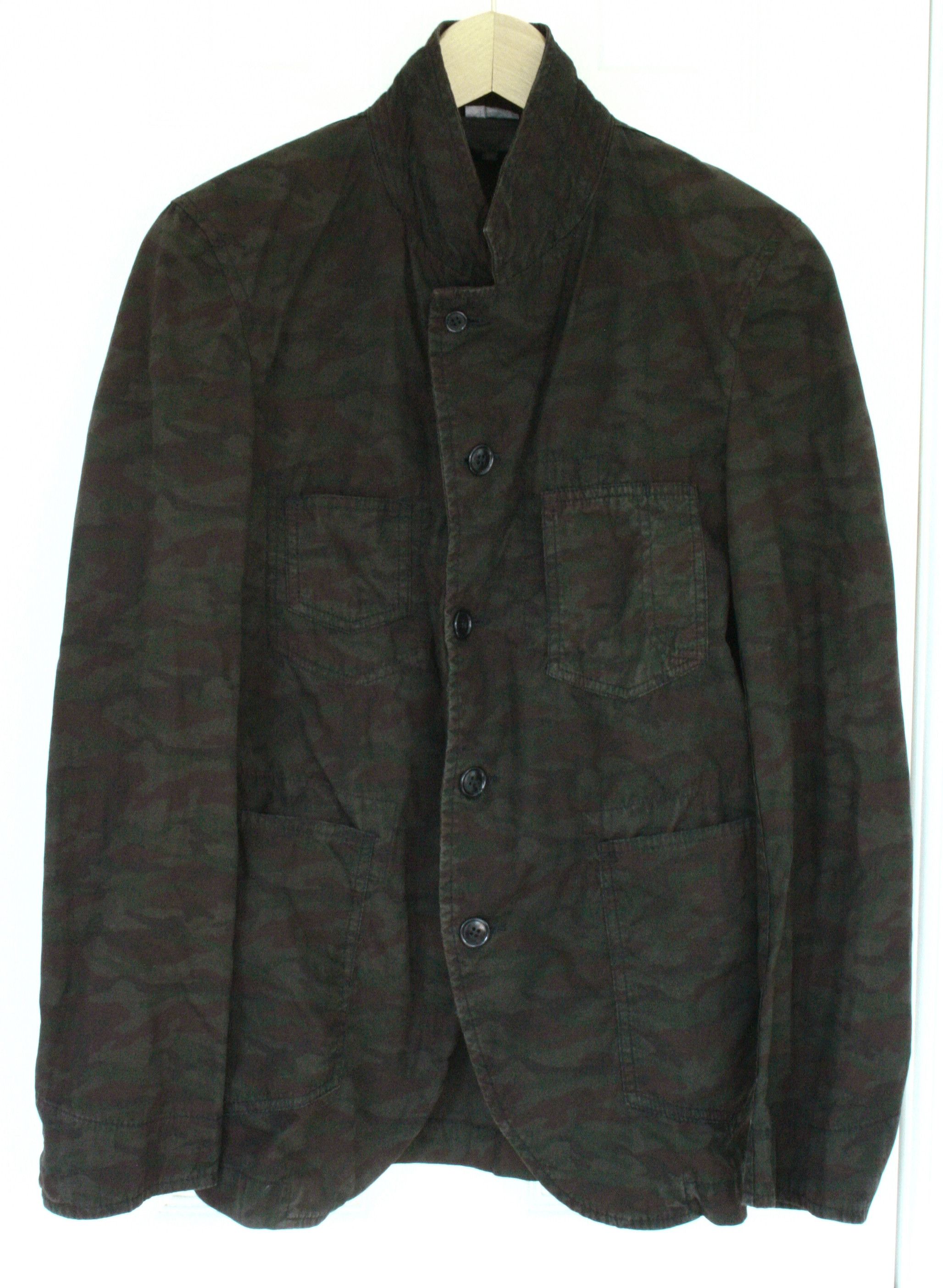 Comme des Garcons Homme Plus Comme Des Garcons Homme Plus CDGH+ Camo Blazer Size S / US 4 / IT 40 - 2 Thumbnail