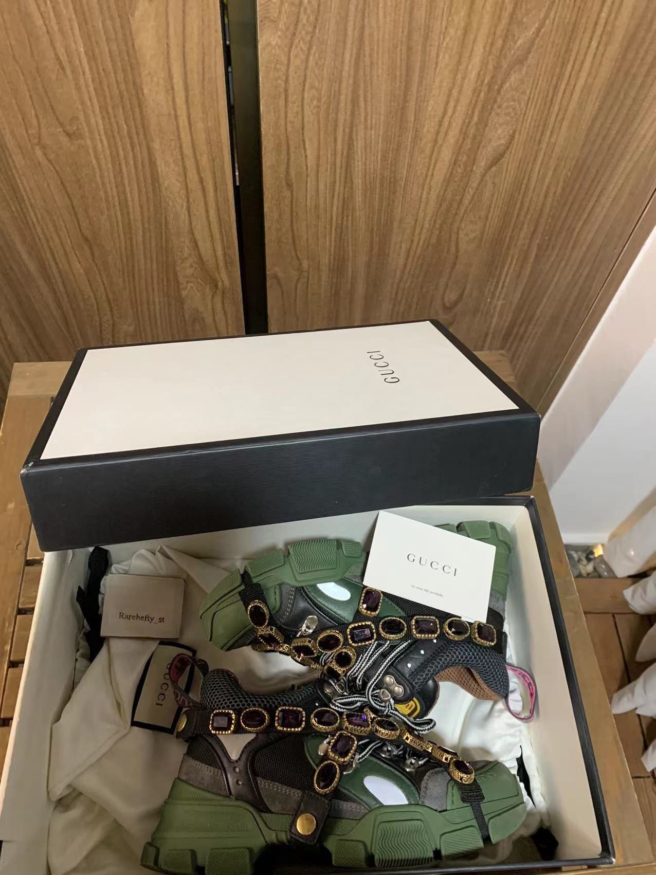 Gucci Gucci Flashtrek sneaker size 36.5 Italy Women 6.5 Size US 6.5 / IT 36.5 - 2 Thumbnail