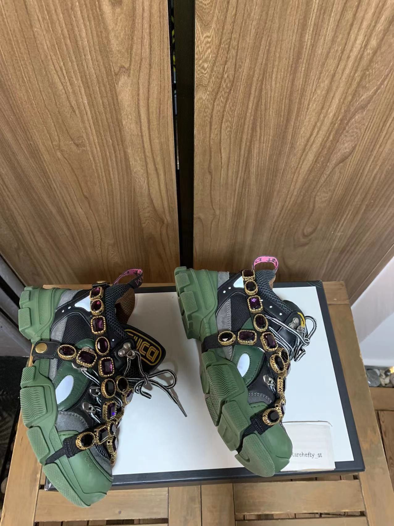 Gucci Gucci Flashtrek sneaker size 36.5 Italy Women 6.5 Size US 6.5 / IT 36.5 - 3 Thumbnail