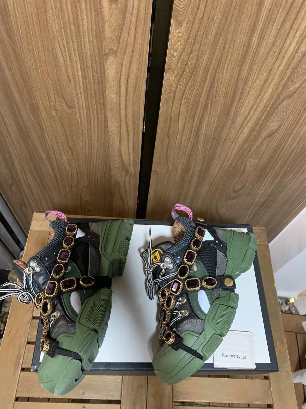 Gucci Gucci Flashtrek sneaker size 36.5 Italy Women 6.5 Size US 6.5 / IT 36.5 - 4 Thumbnail