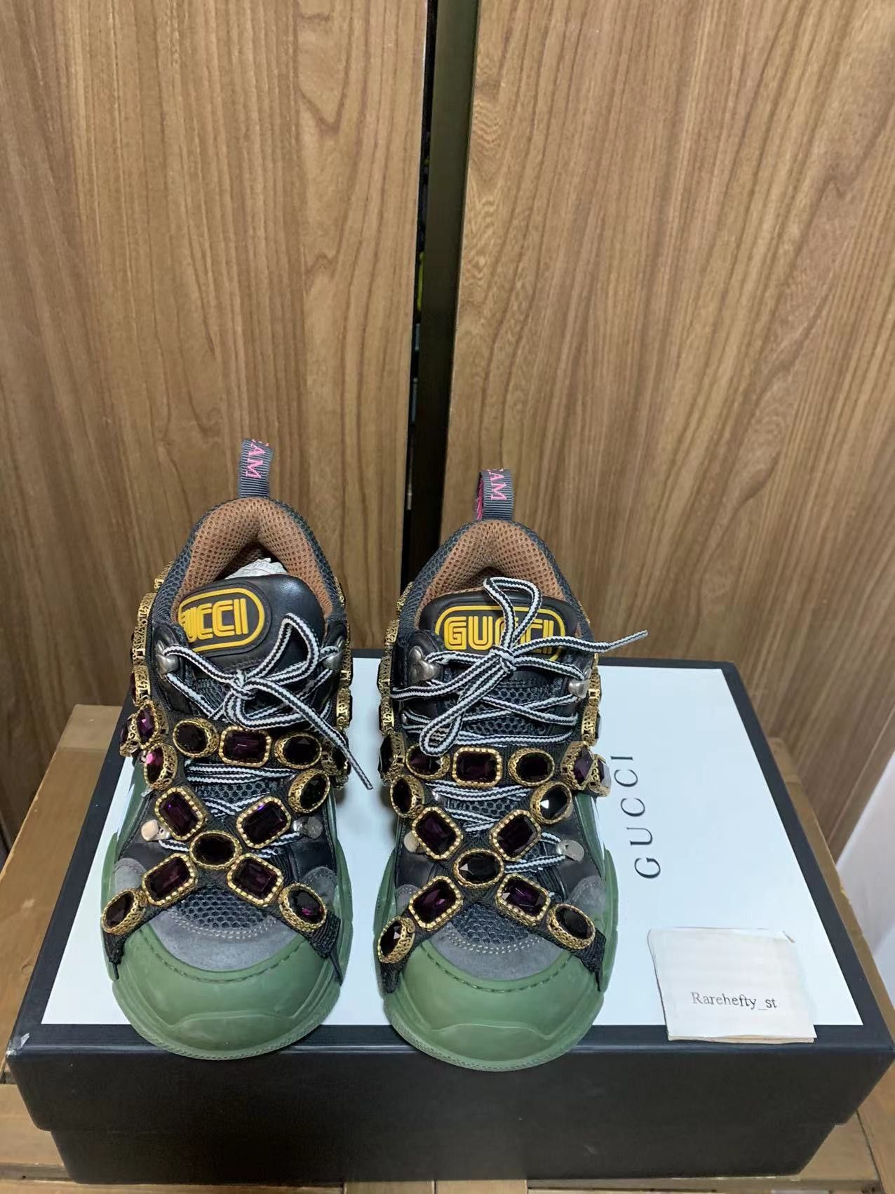 Gucci Gucci Flashtrek sneaker size 36.5 Italy Women 6.5 Size US 6.5 / IT 36.5 - 1 Thumbnail